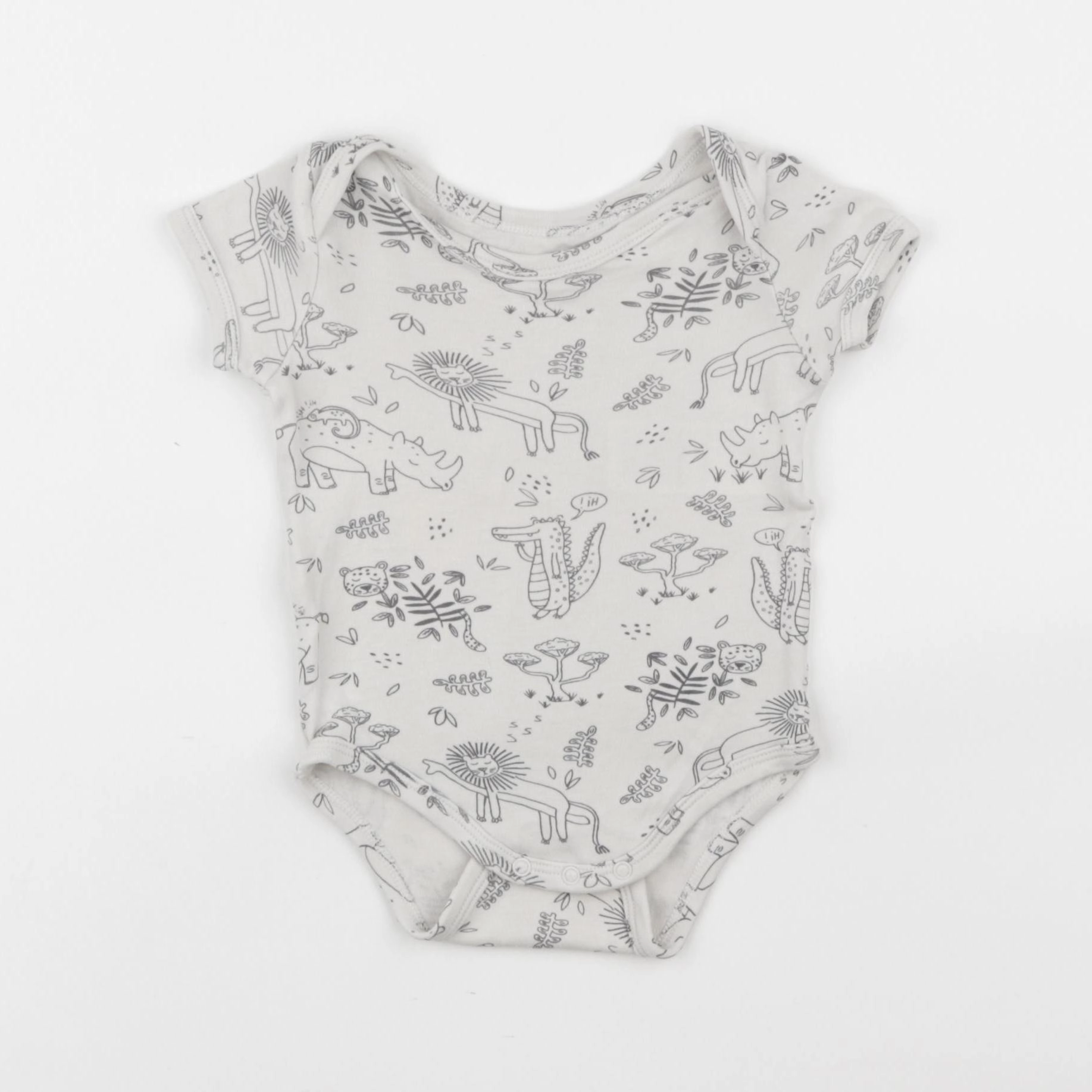 Vertbaudet - body gris - 6 mois