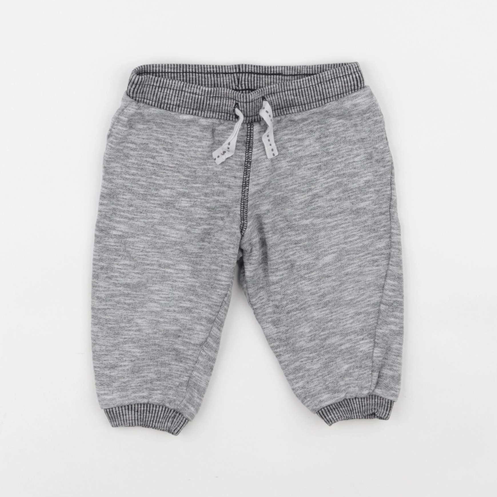 H&M - jogging gris - 6/9 mois