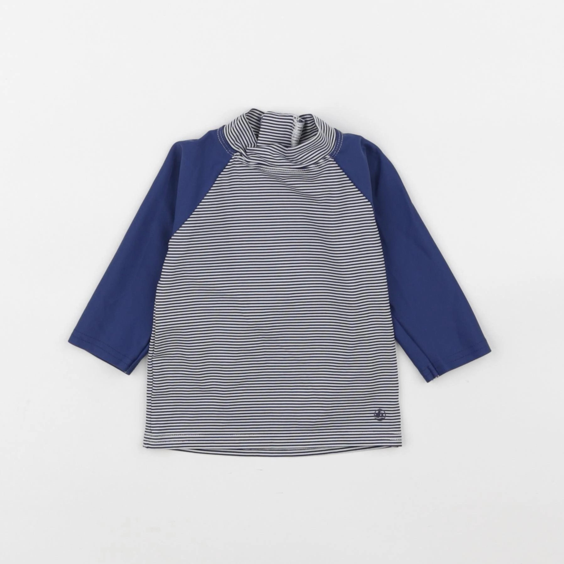 Petit Bateau - tee-shirt de bain bleu - 6 mois