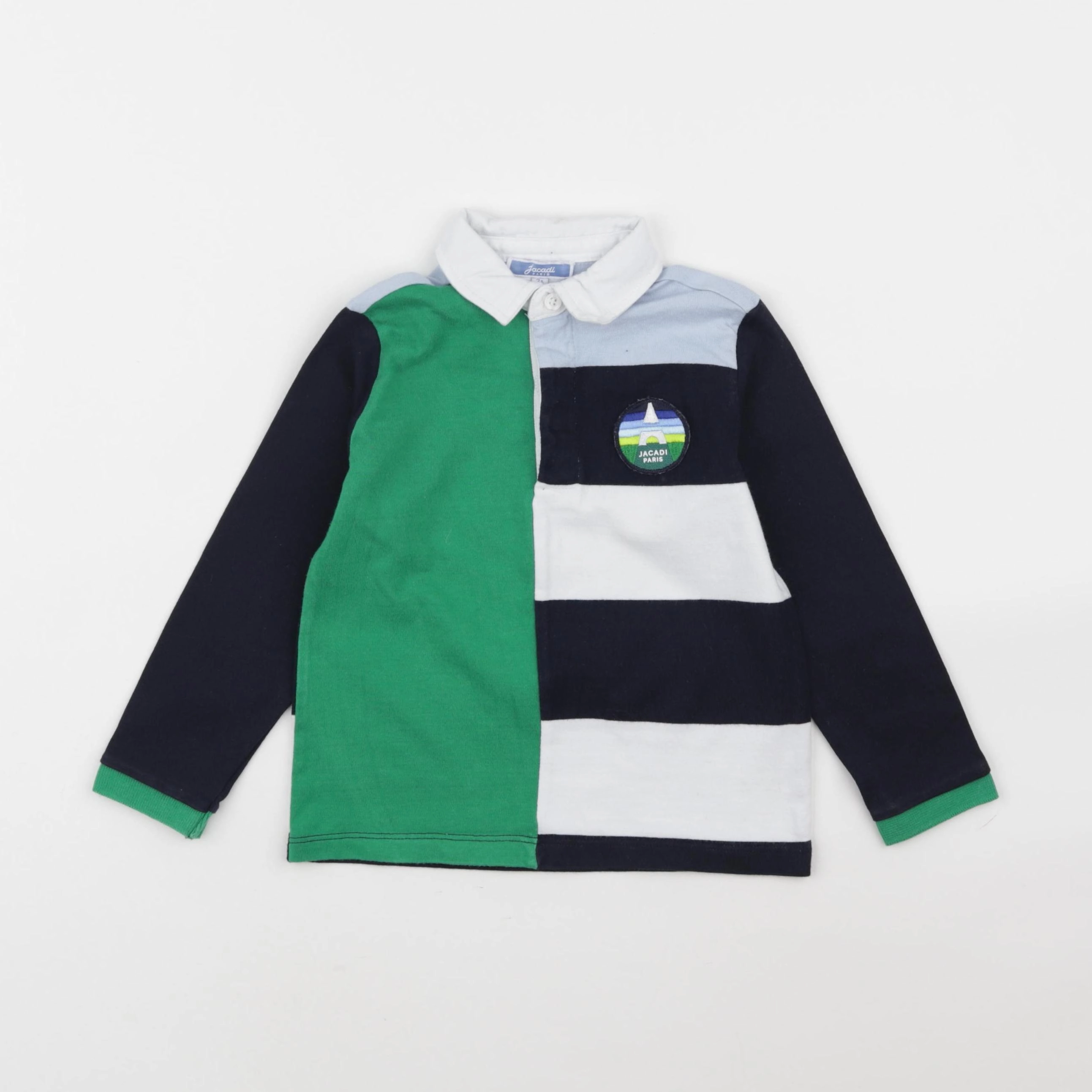 Jacadi - polo bleu - 3 ans