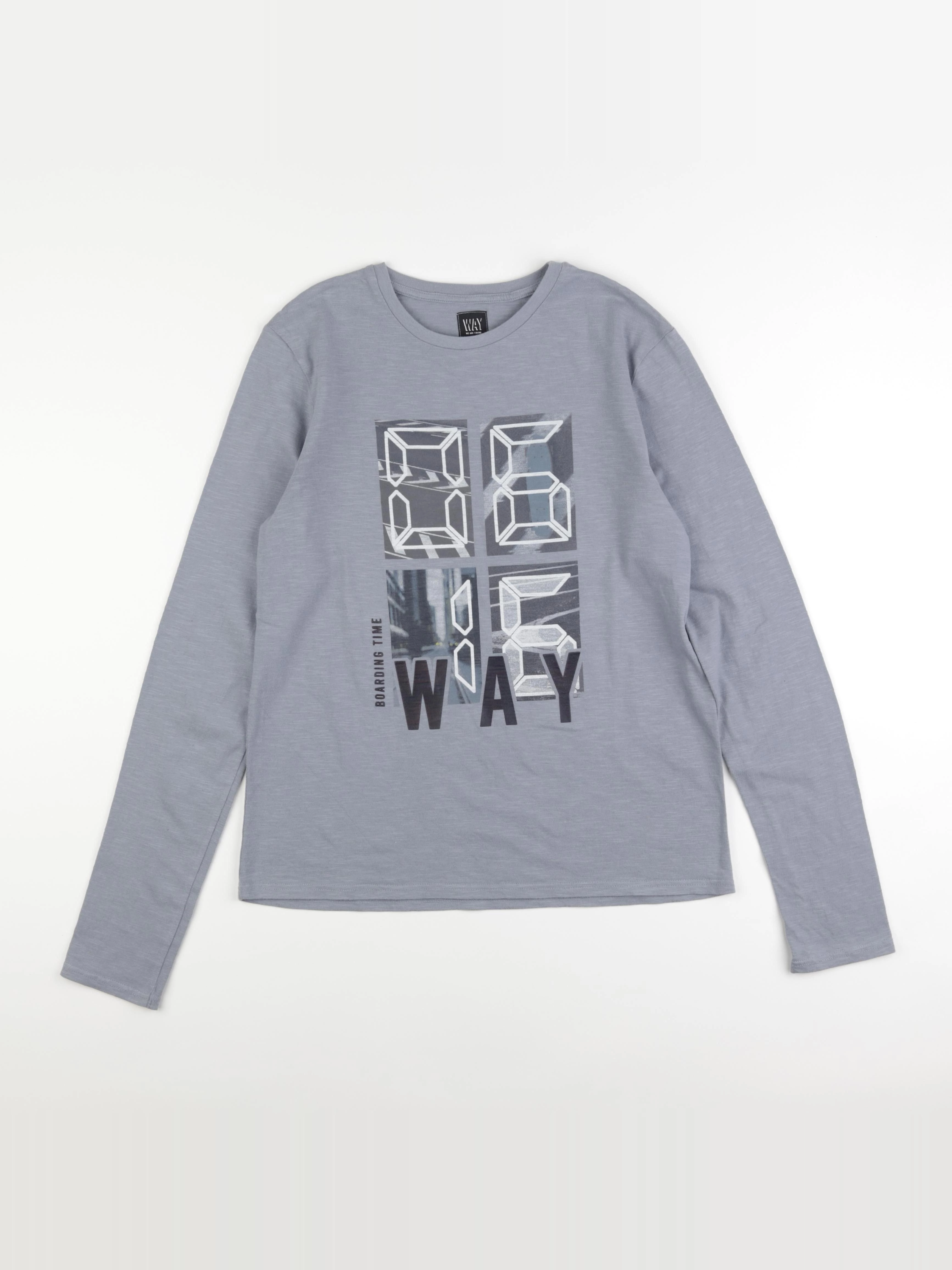 IKKS - tee-shirt bleu - 16 ans