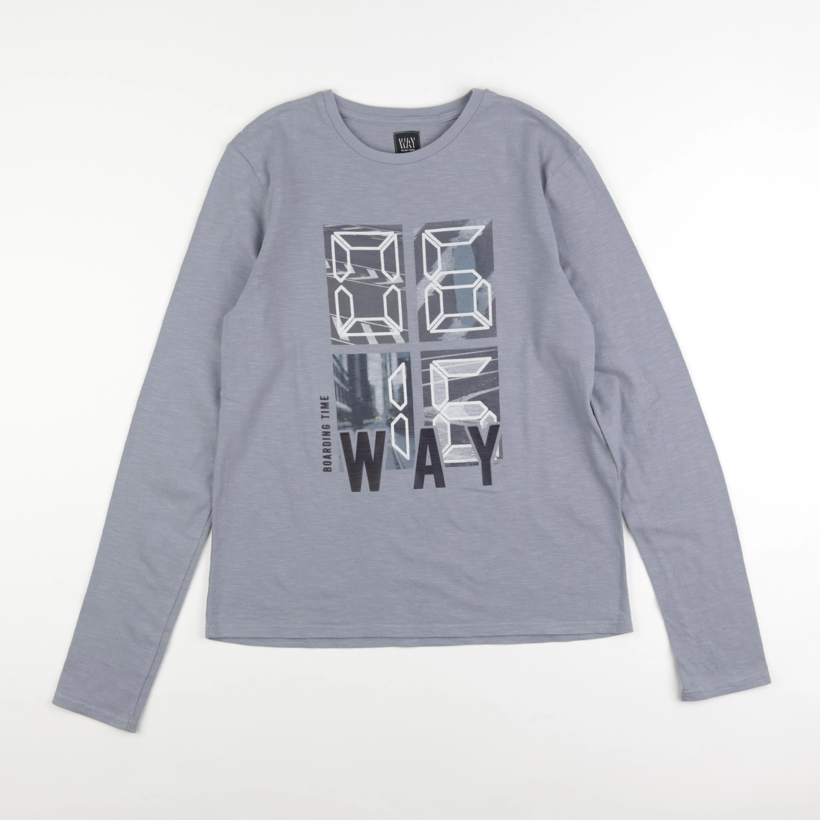 IKKS - tee-shirt bleu - 16 ans