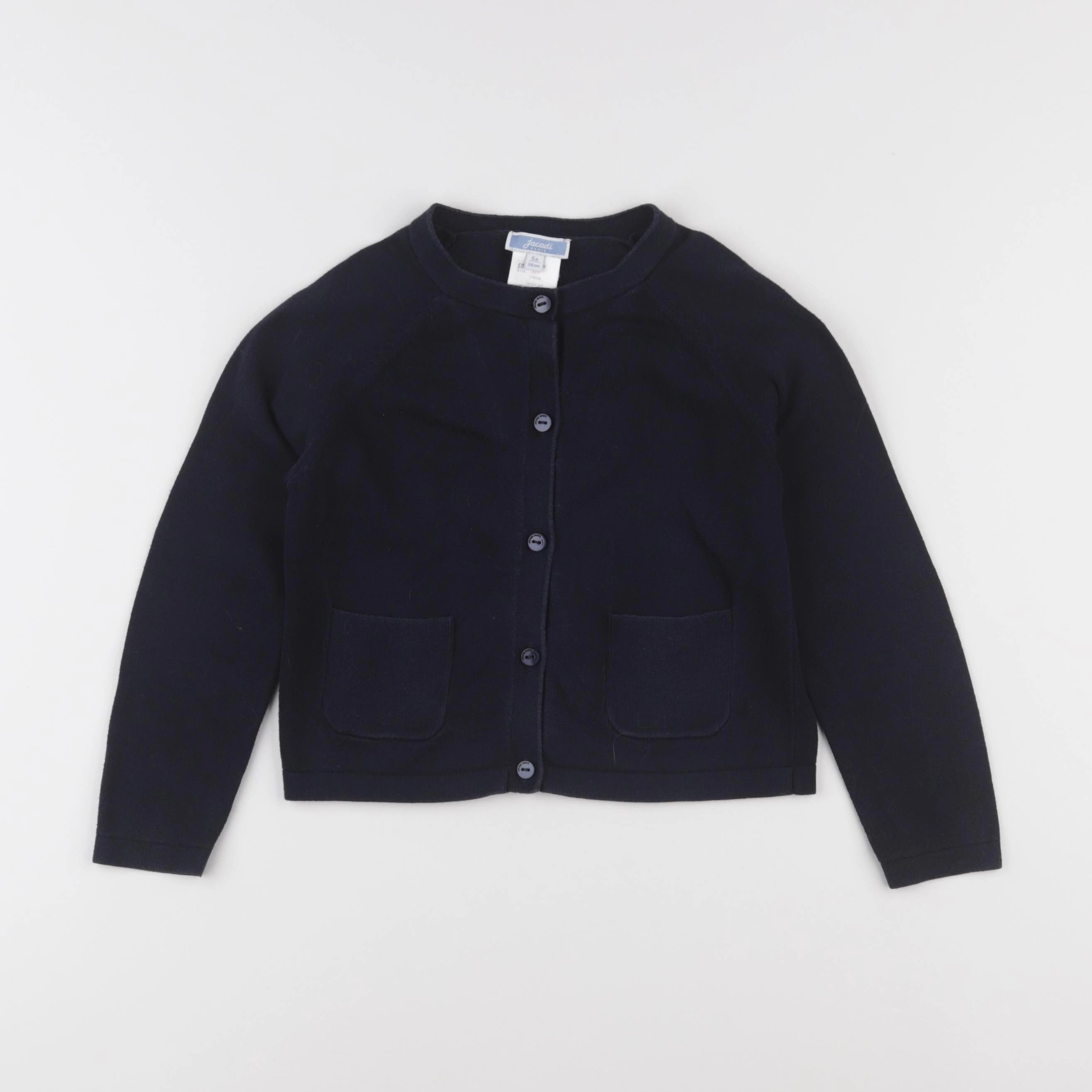 Jacadi - gilet bleu - 6 ans