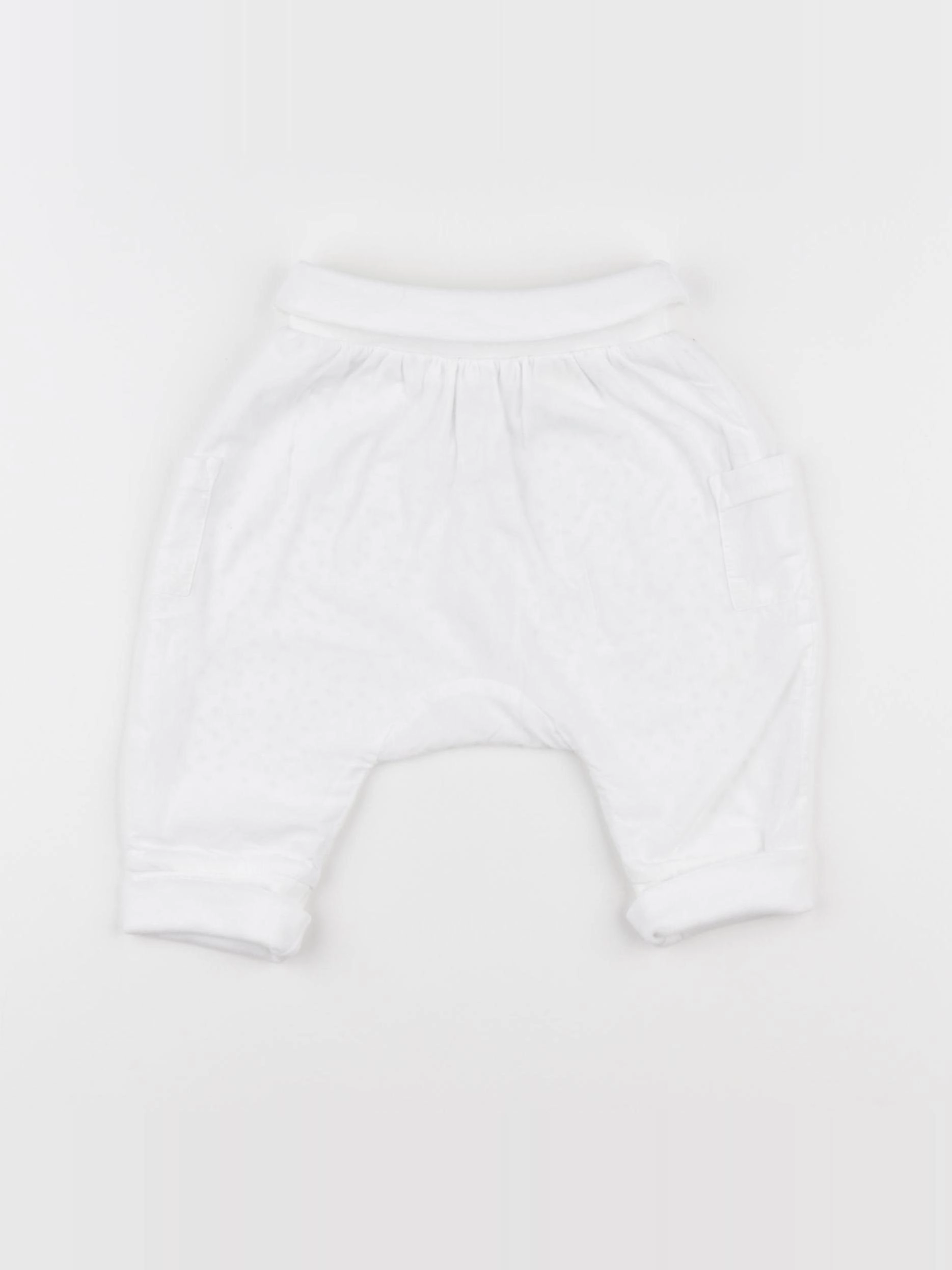 Boutchou - sarouel blanc - 6 mois