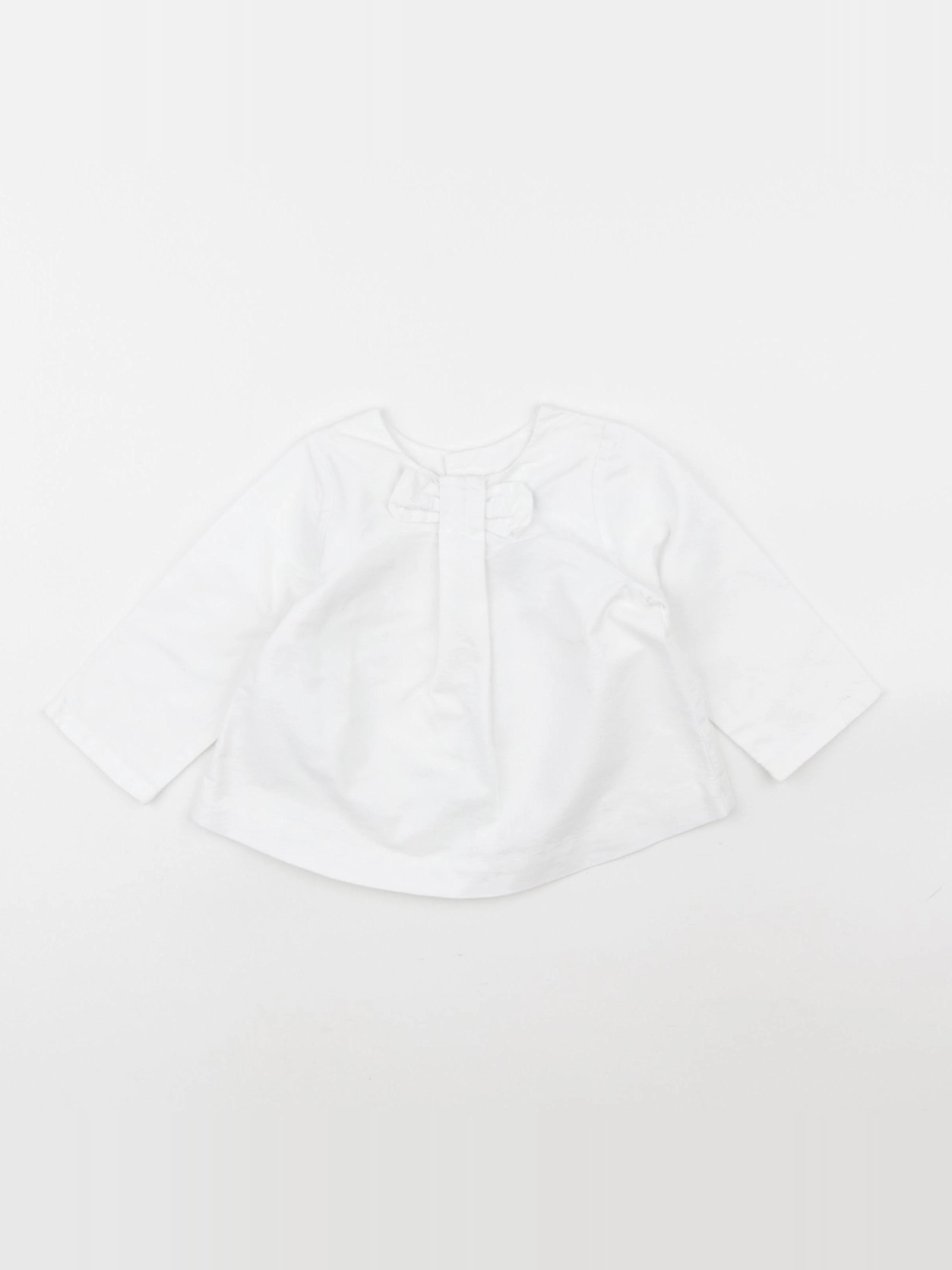 Jacadi - blouse blanc - 12 mois