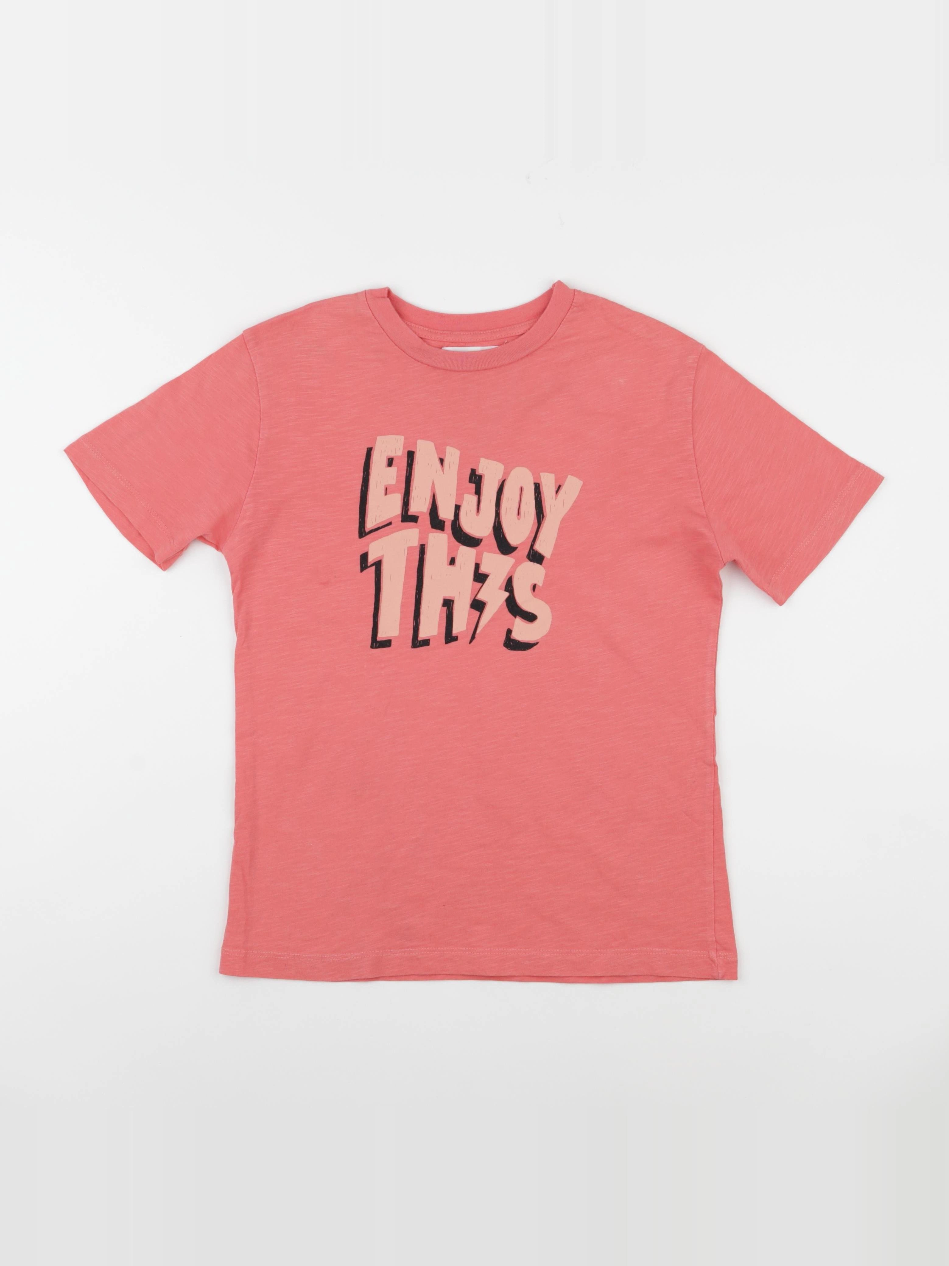 Zara - tee-shirt rose - 9 ans