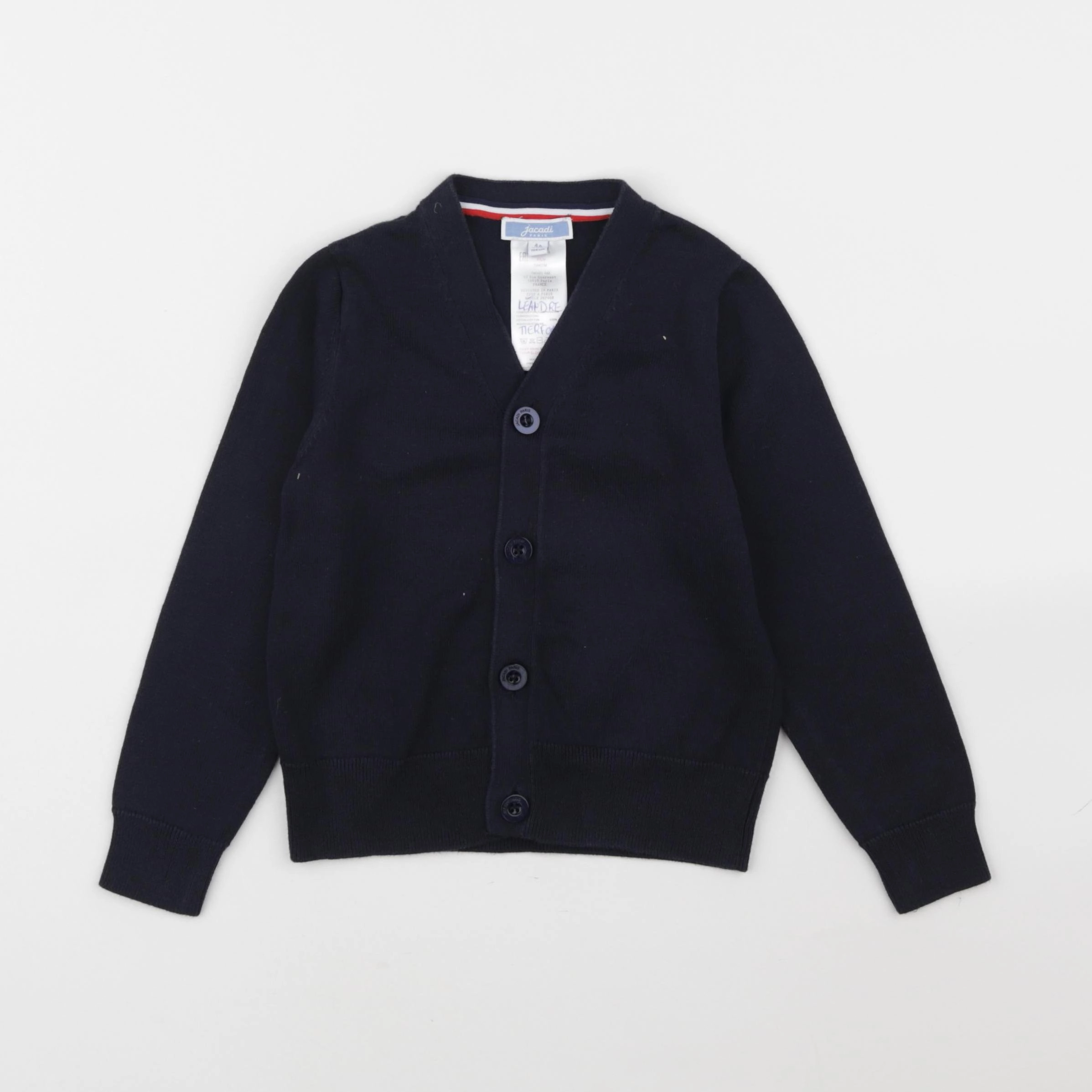Jacadi - gilet bleu - 4 ans