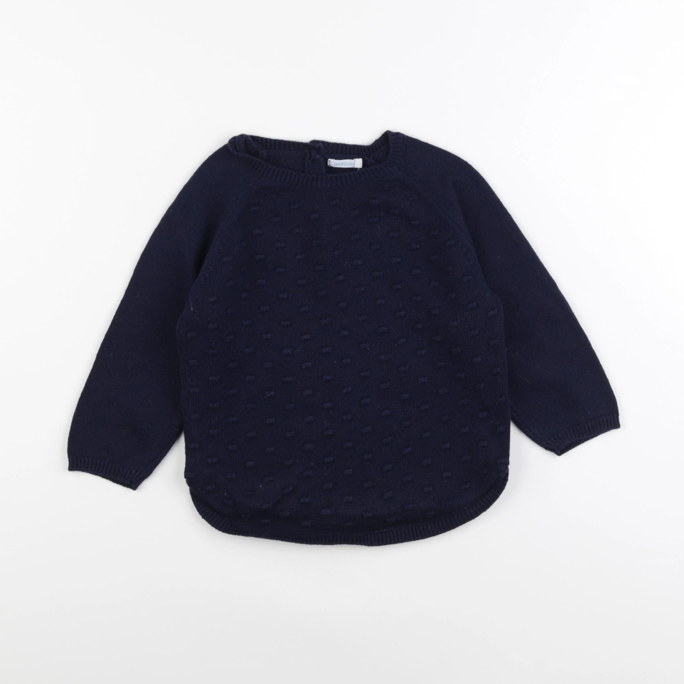 Boutchou - pull bleu - 36 mois