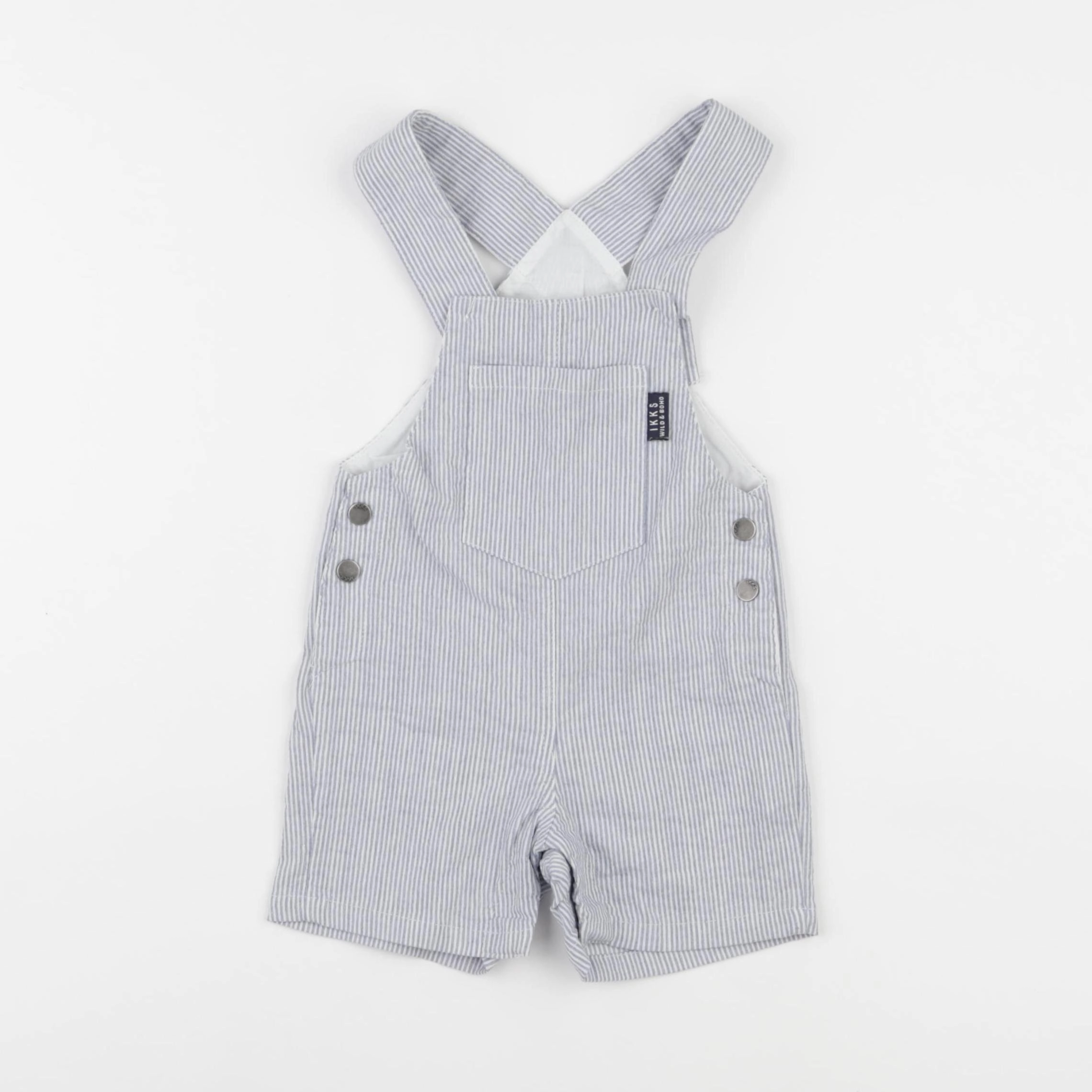 IKKS - salopette bleu - 12 mois