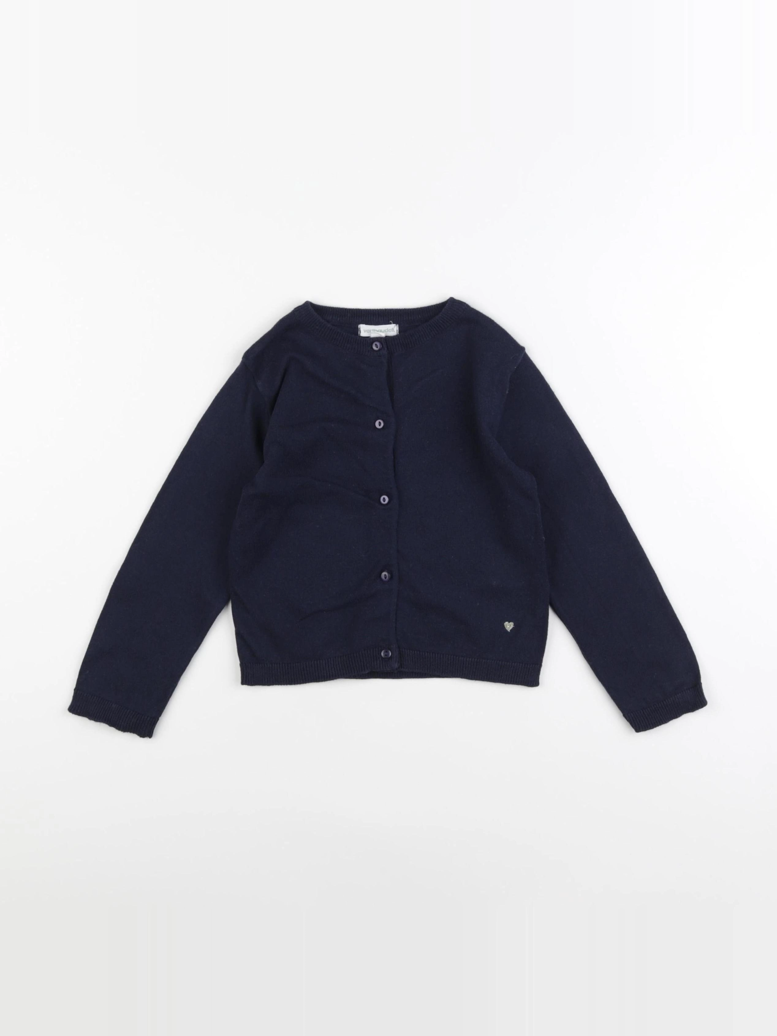 Vertbaudet - gilet bleu - 3 ans