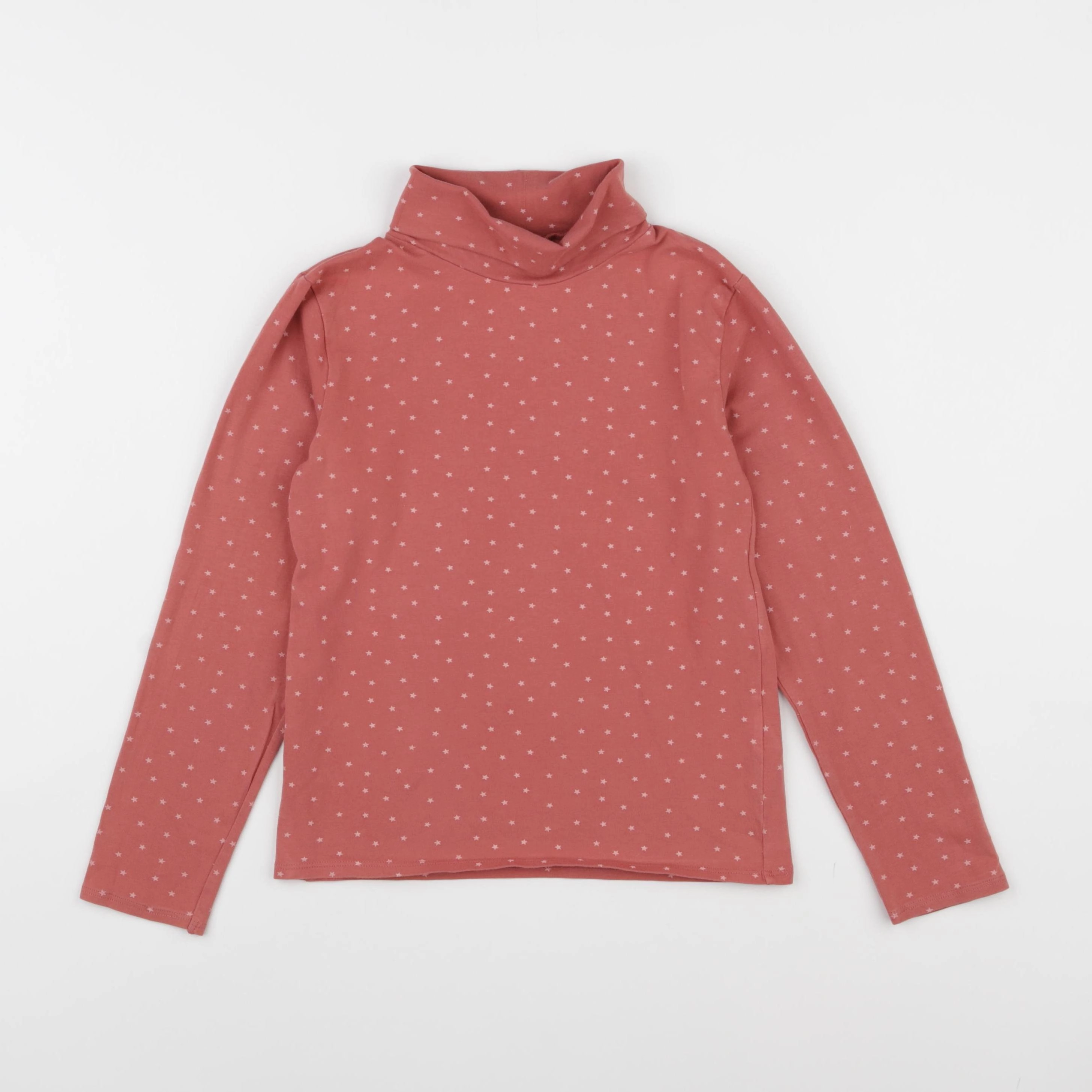 Vertbaudet - sous-pull rose - 8 ans