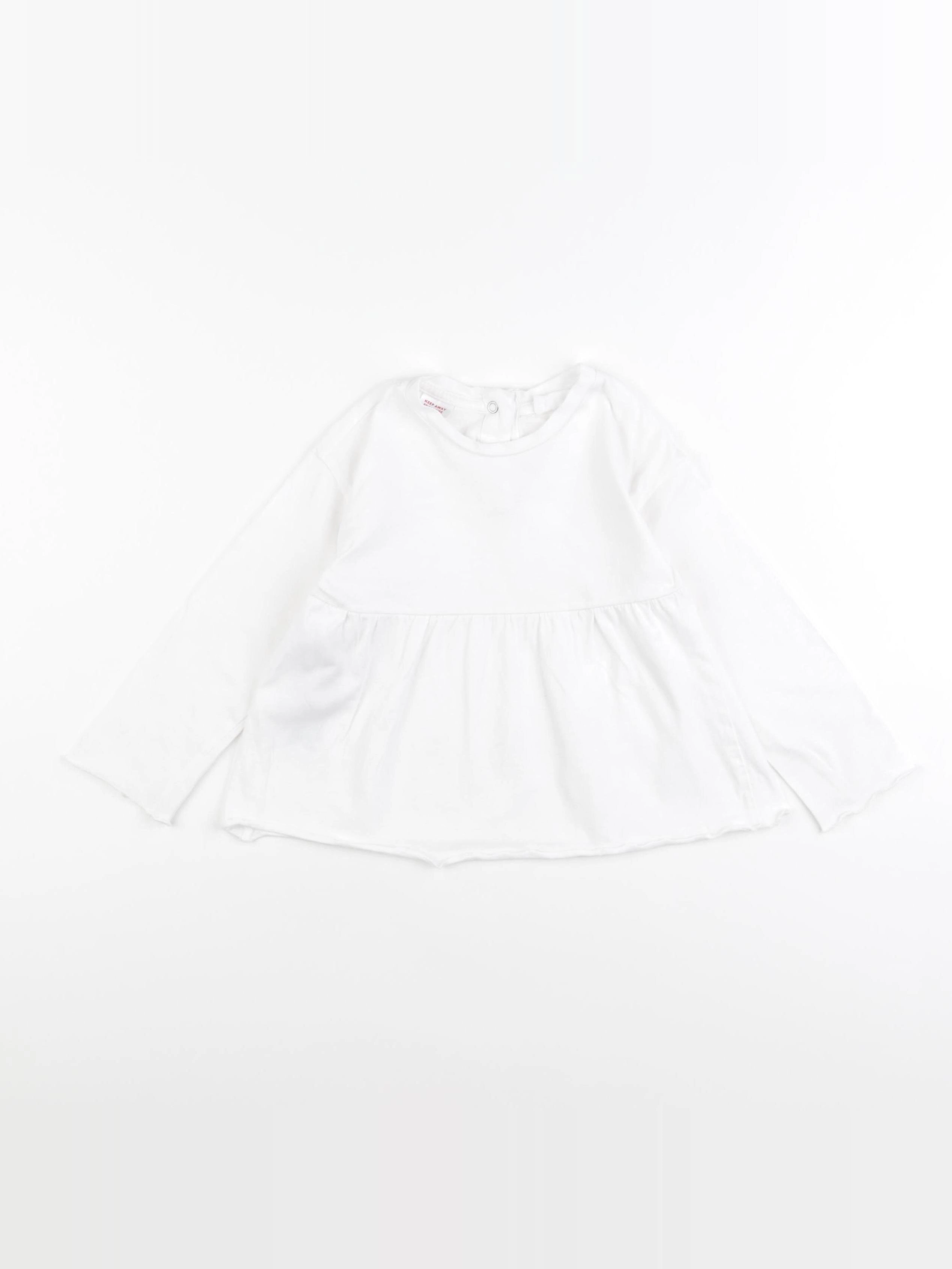 Mango - tee-shirt blanc - 2/3 ans
