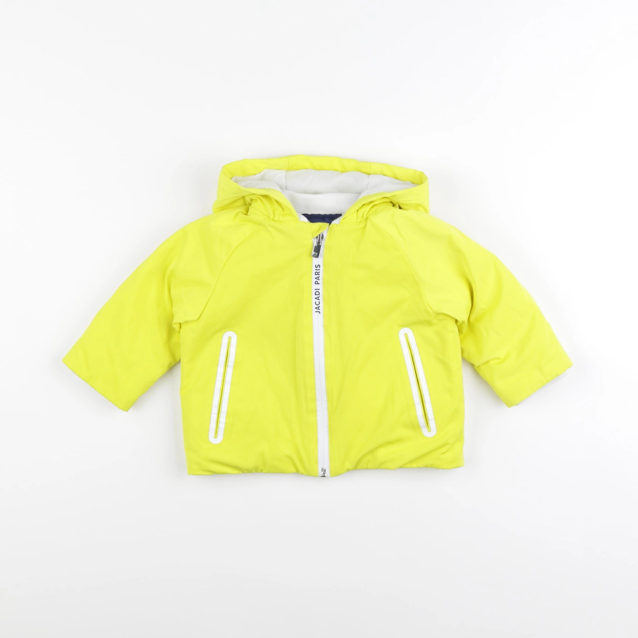 Jacadi - imperméable jaune fluo - 12 mois
