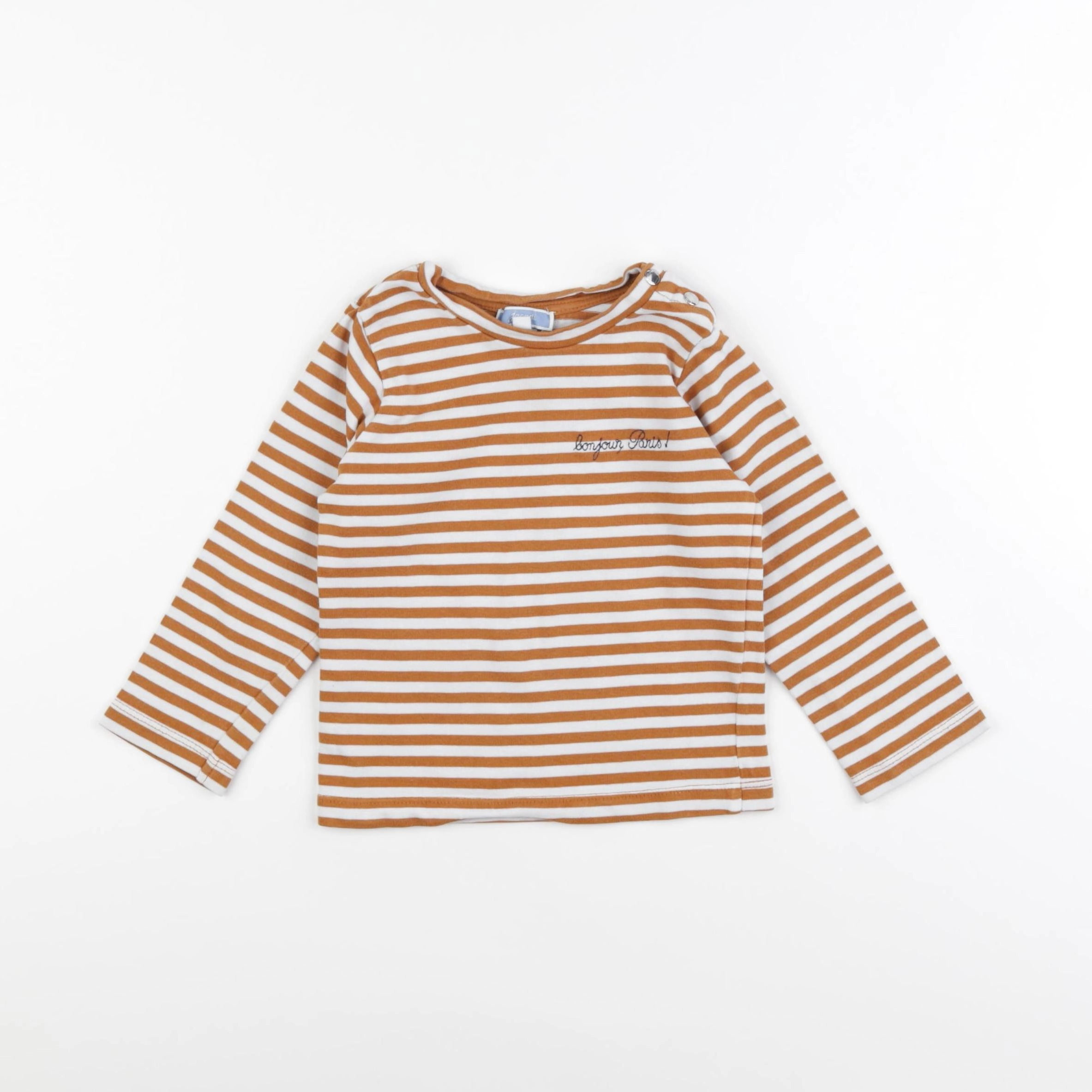 Jacadi - tee-shirt marron - 24 mois
