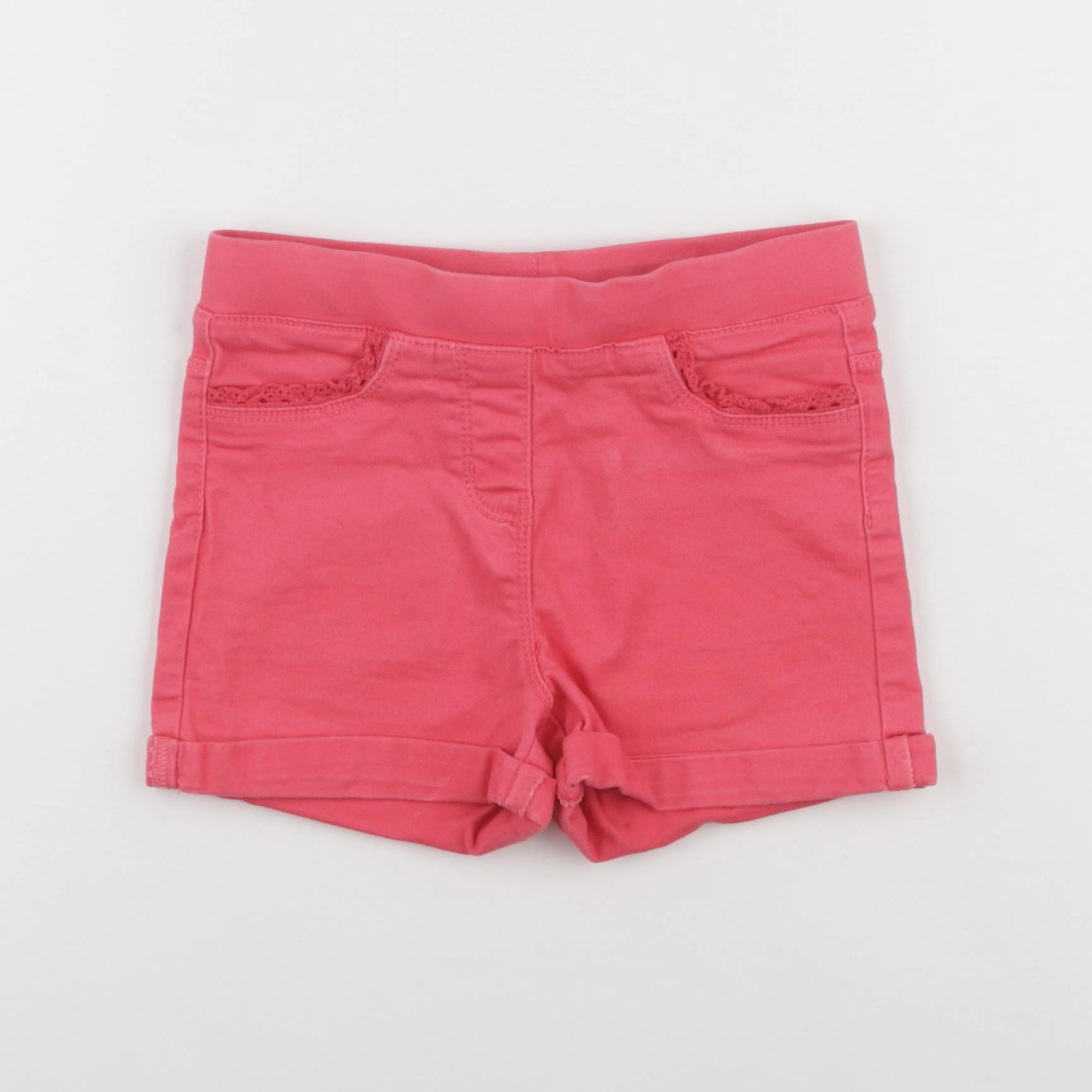 Vertbaudet - short rose - 7 ans