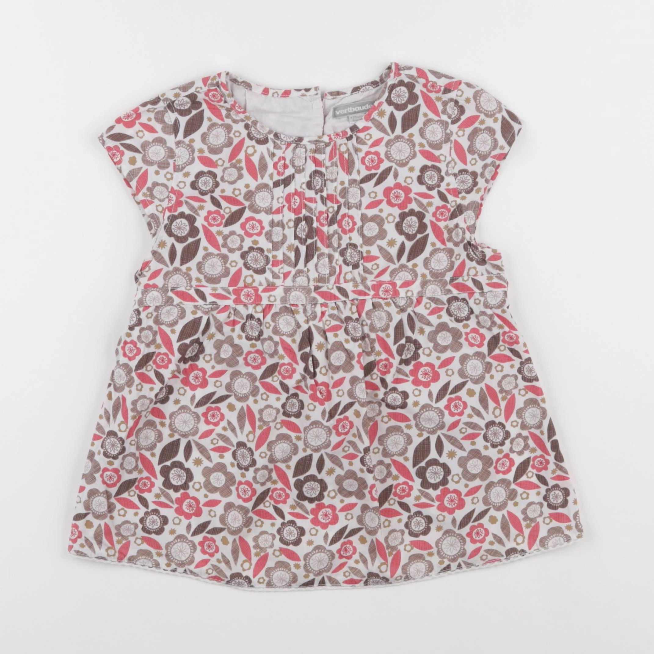 Vertbaudet - blouse rose - 8 ans