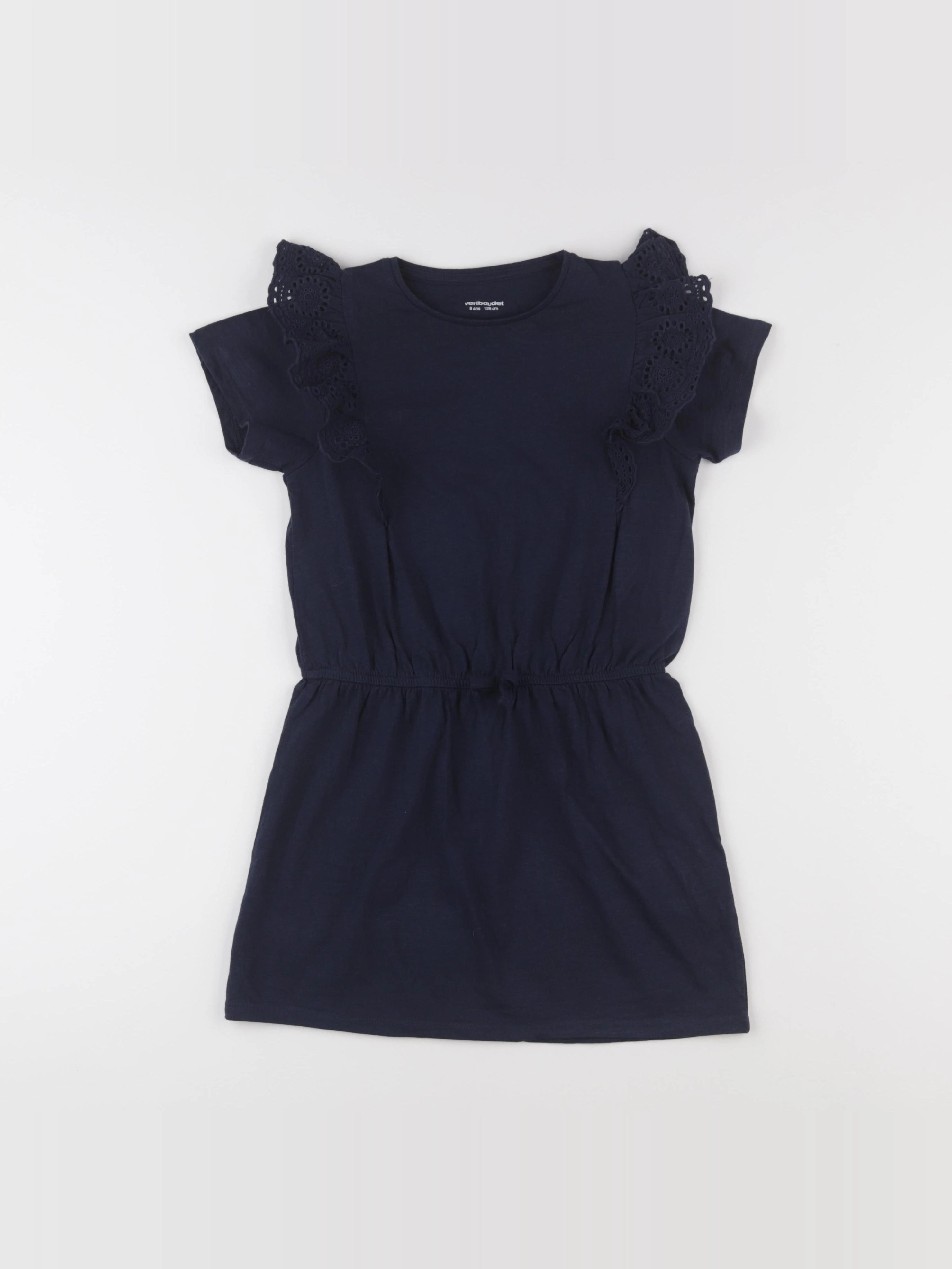 Vertbaudet - robe bleu - 8 ans