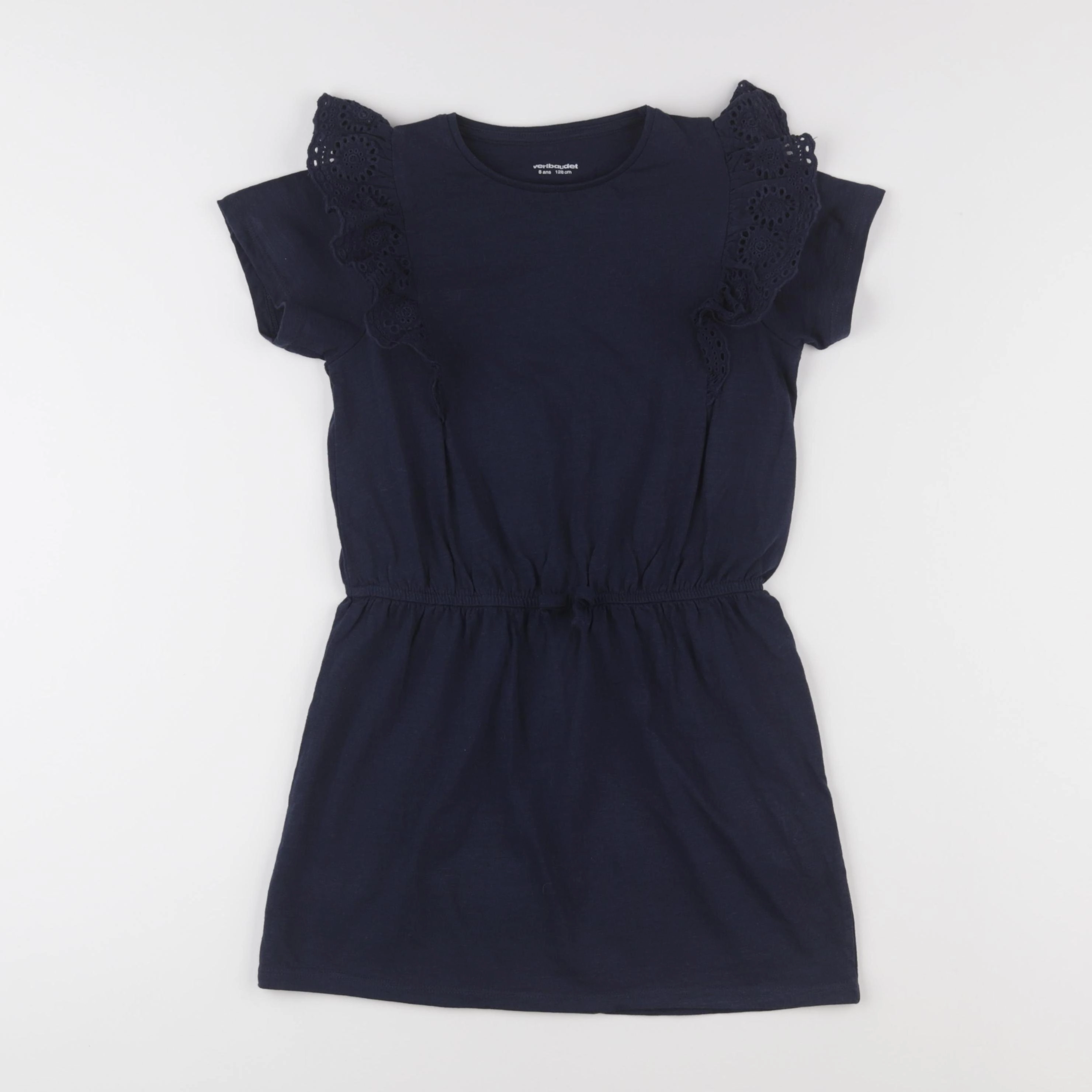 Vertbaudet - robe bleu - 8 ans