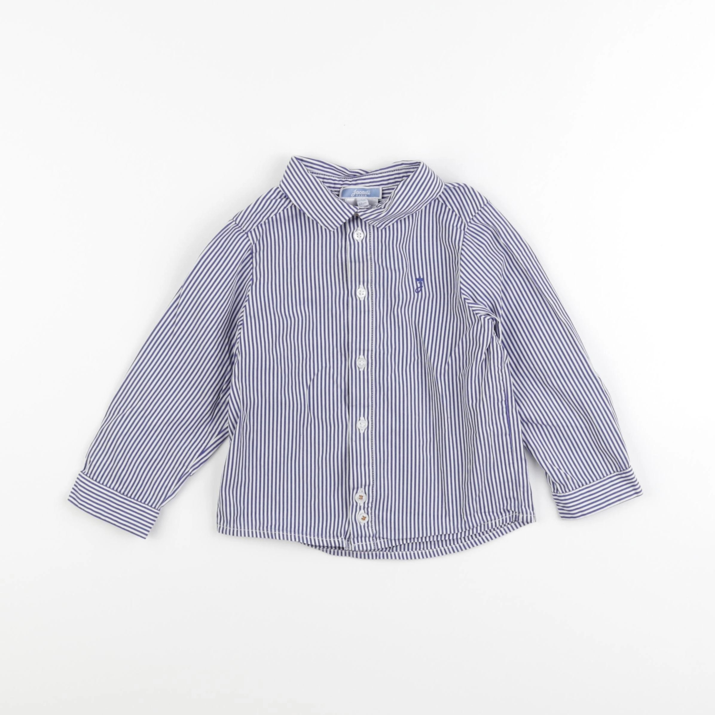 Jacadi - chemise bleu - 24 mois