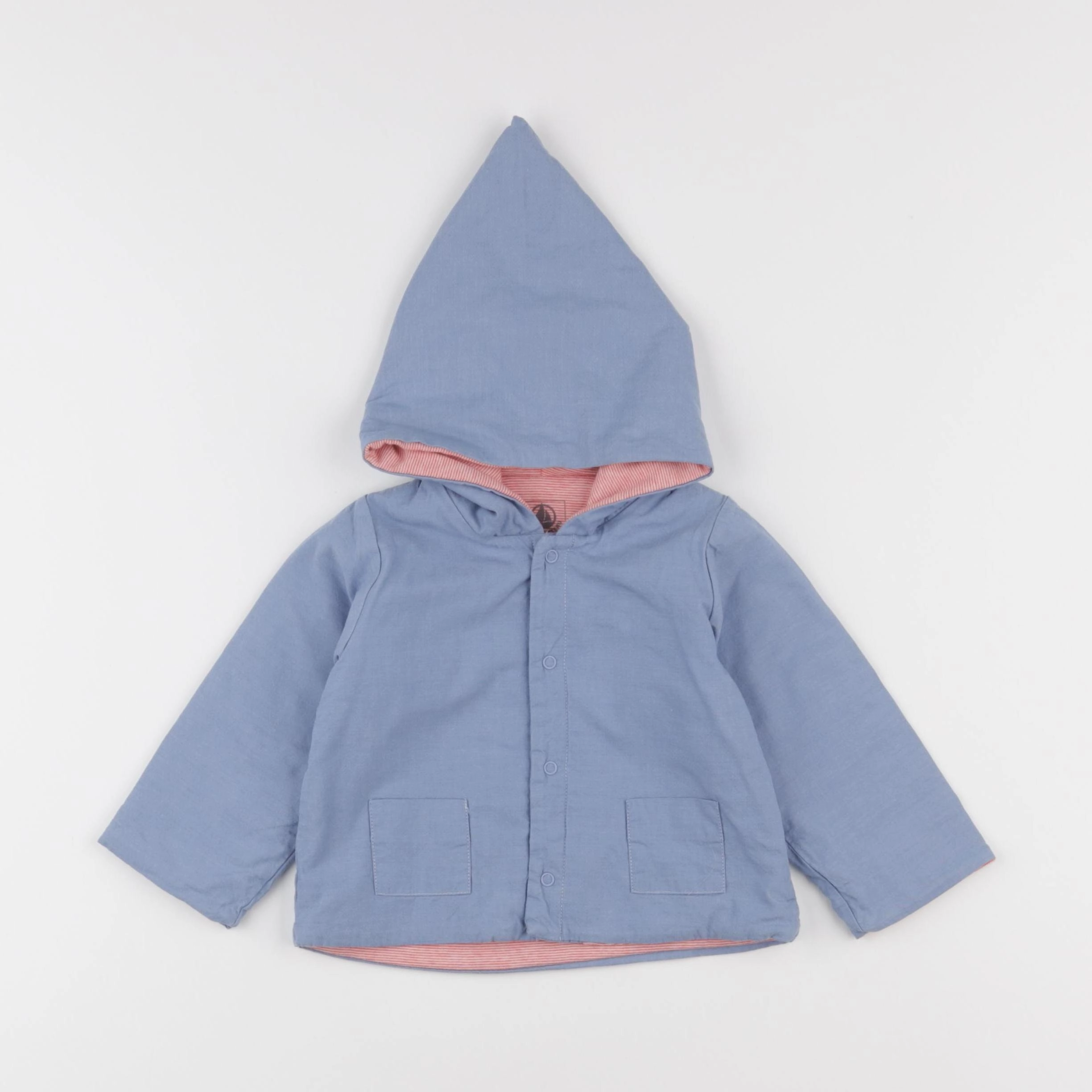 Petit Bateau - veste bleu - 6 mois