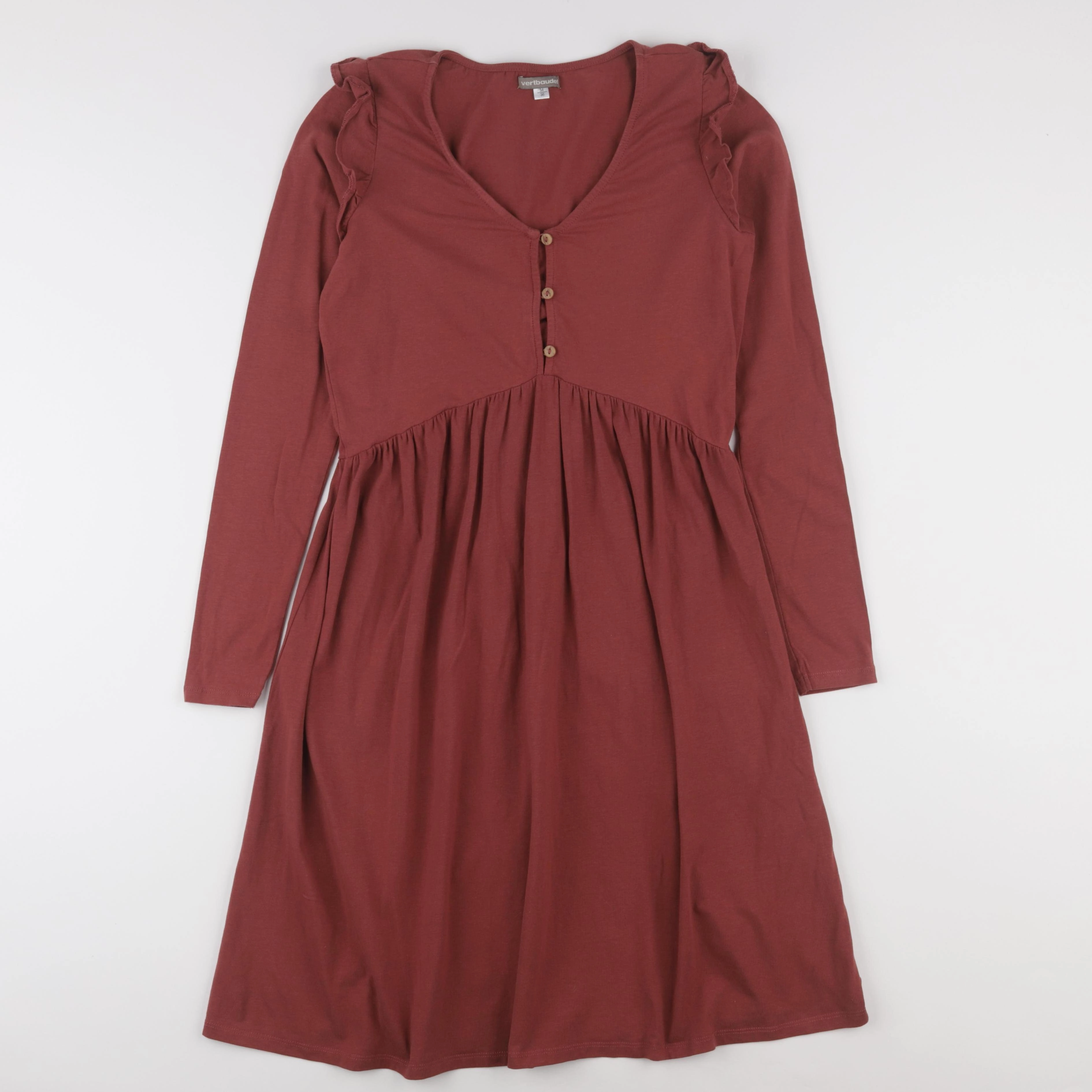 Vertbaudet - robe grossesse rouge - 34 à 36