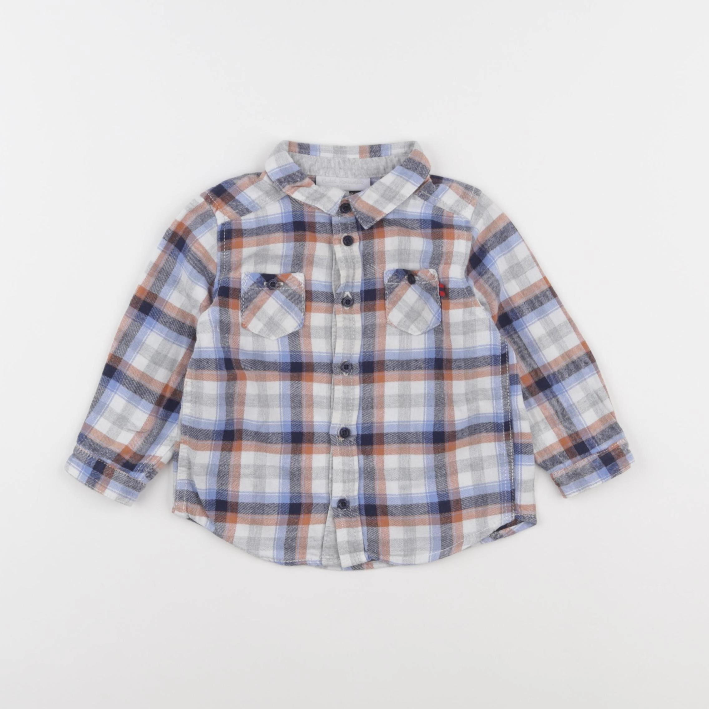 Cadet Rousselle - chemise bleu - 18 mois