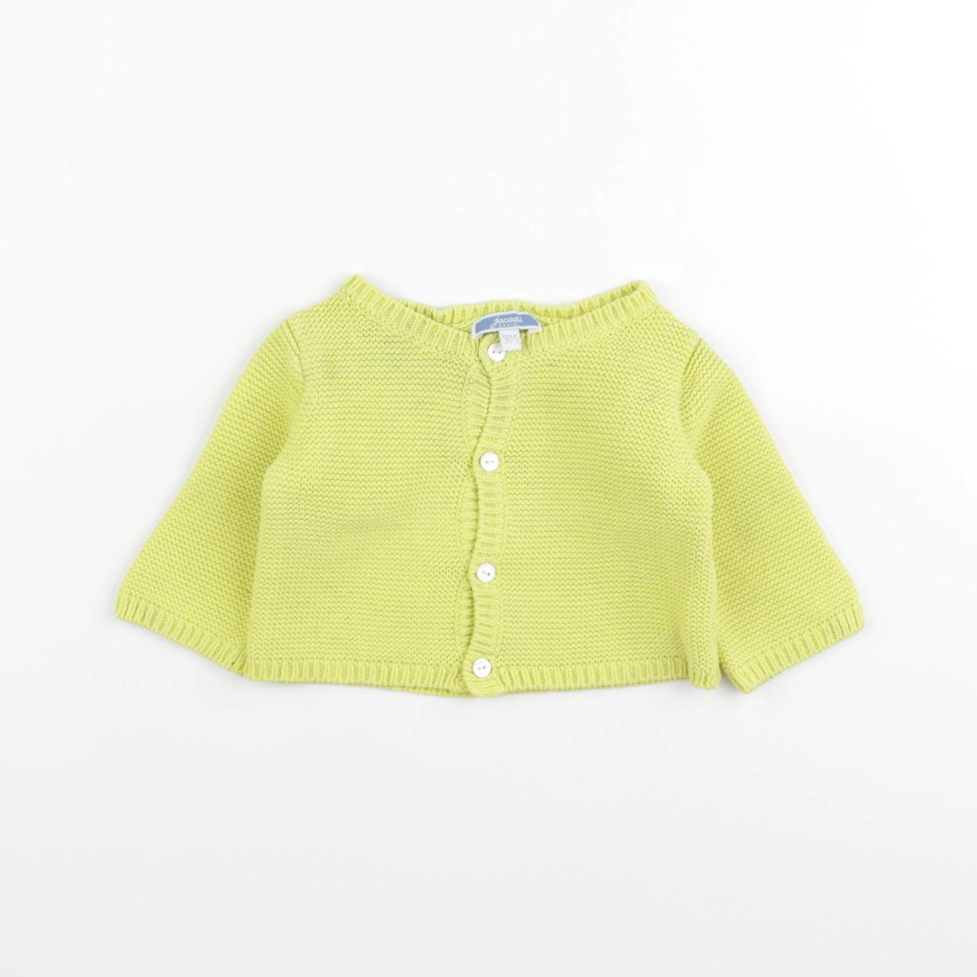 Jacadi - gilet jaune - 3 mois