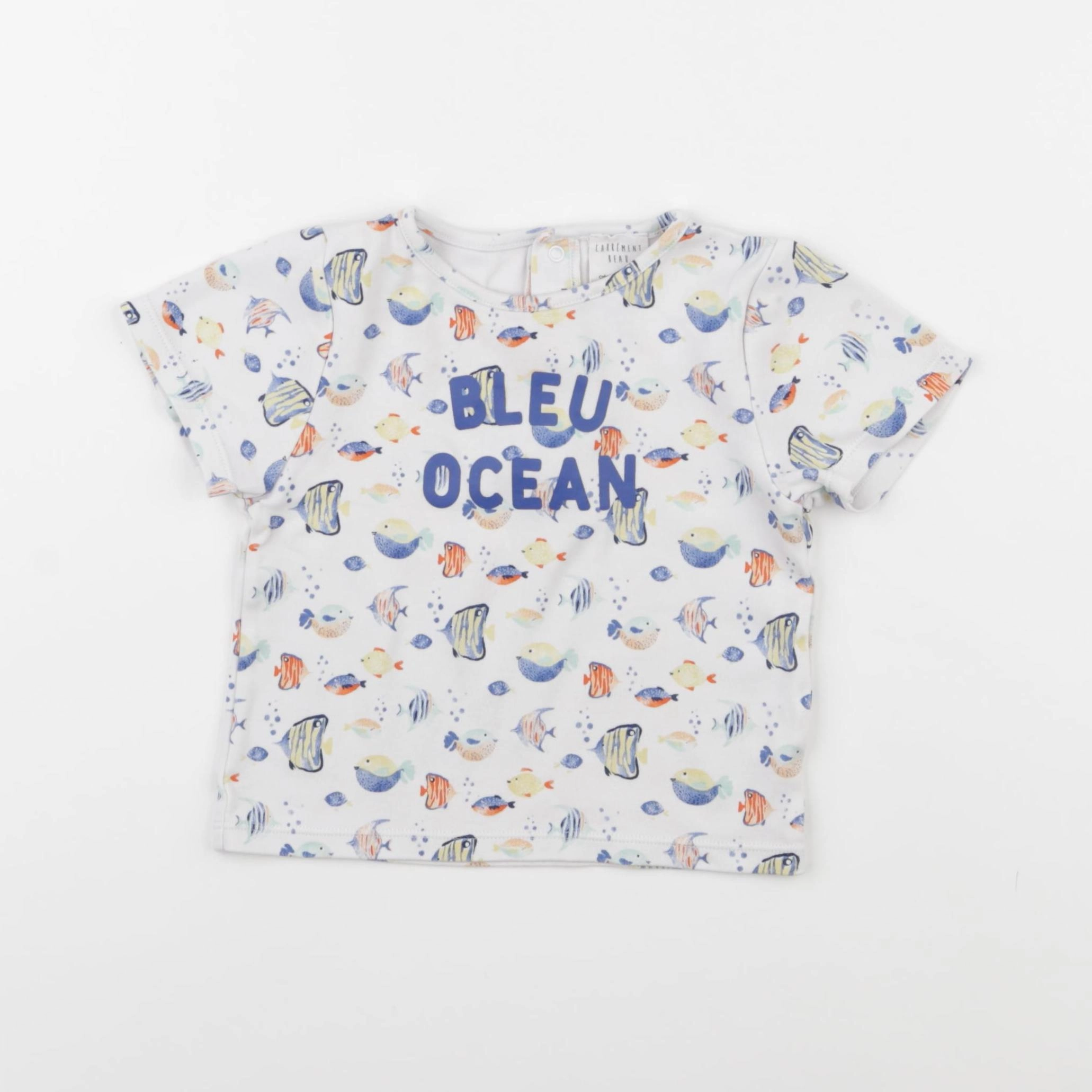 Tape à l'oeil - tee-shirt bleu - 18 mois