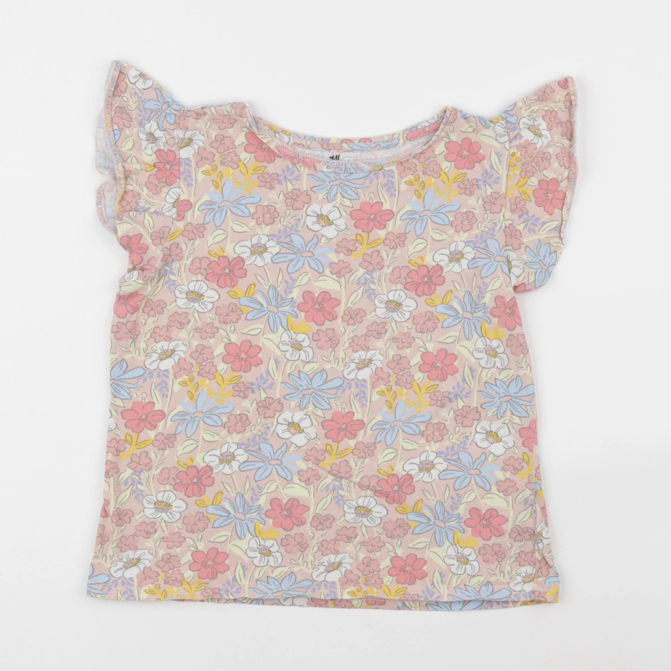 H&M - tee-shirt multicolore - 8/10 ans