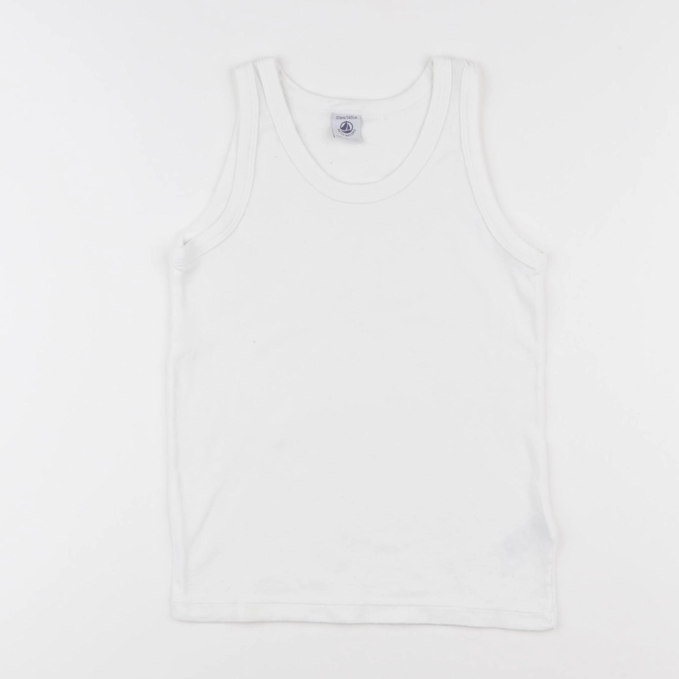 Petit Bateau - maillot de corps blanc - 10 ans