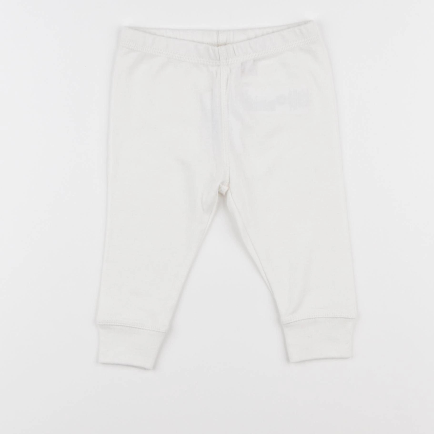 Bonton - legging blanc - 6 mois