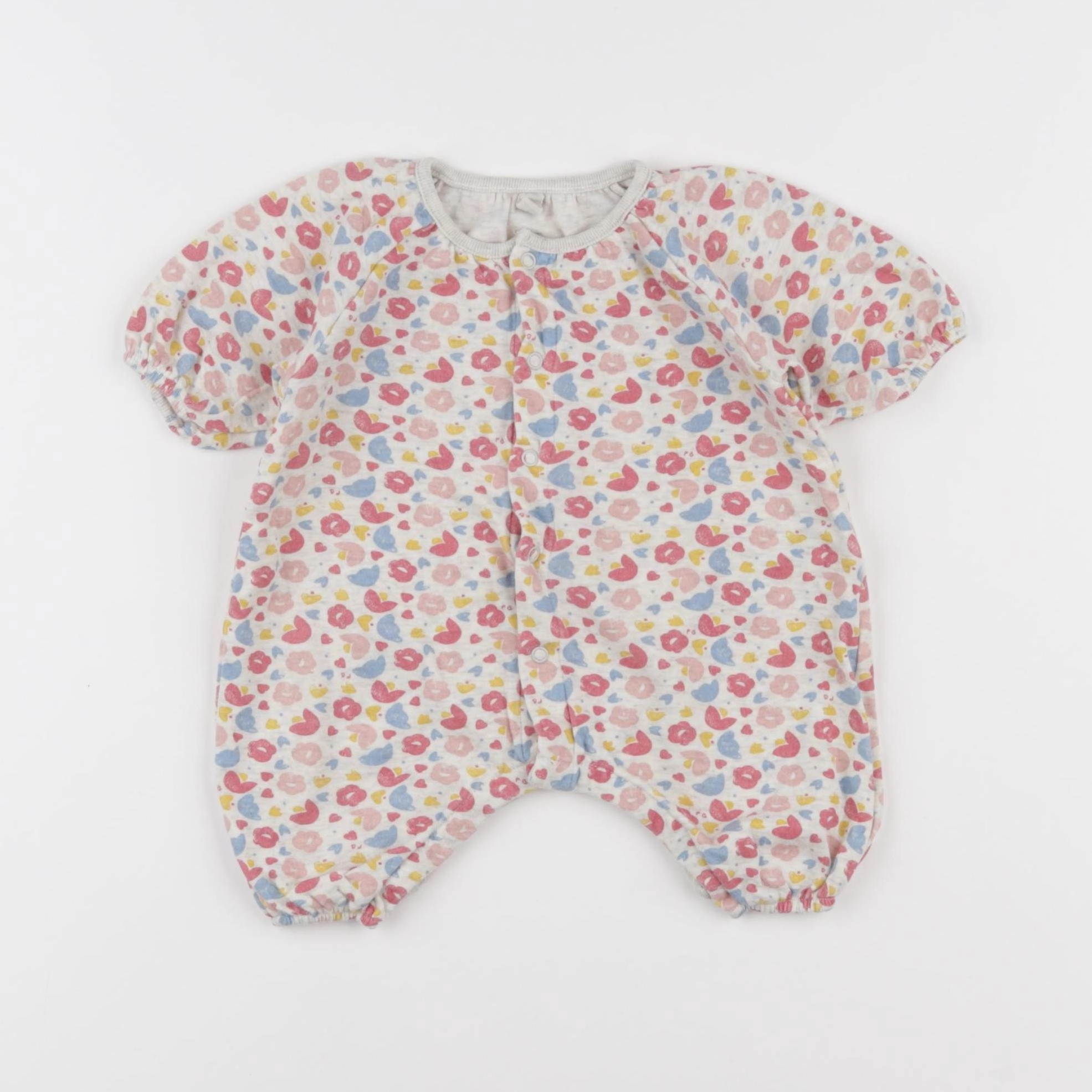 Petit Bateau - pyjama coton multicolore - 1 mois