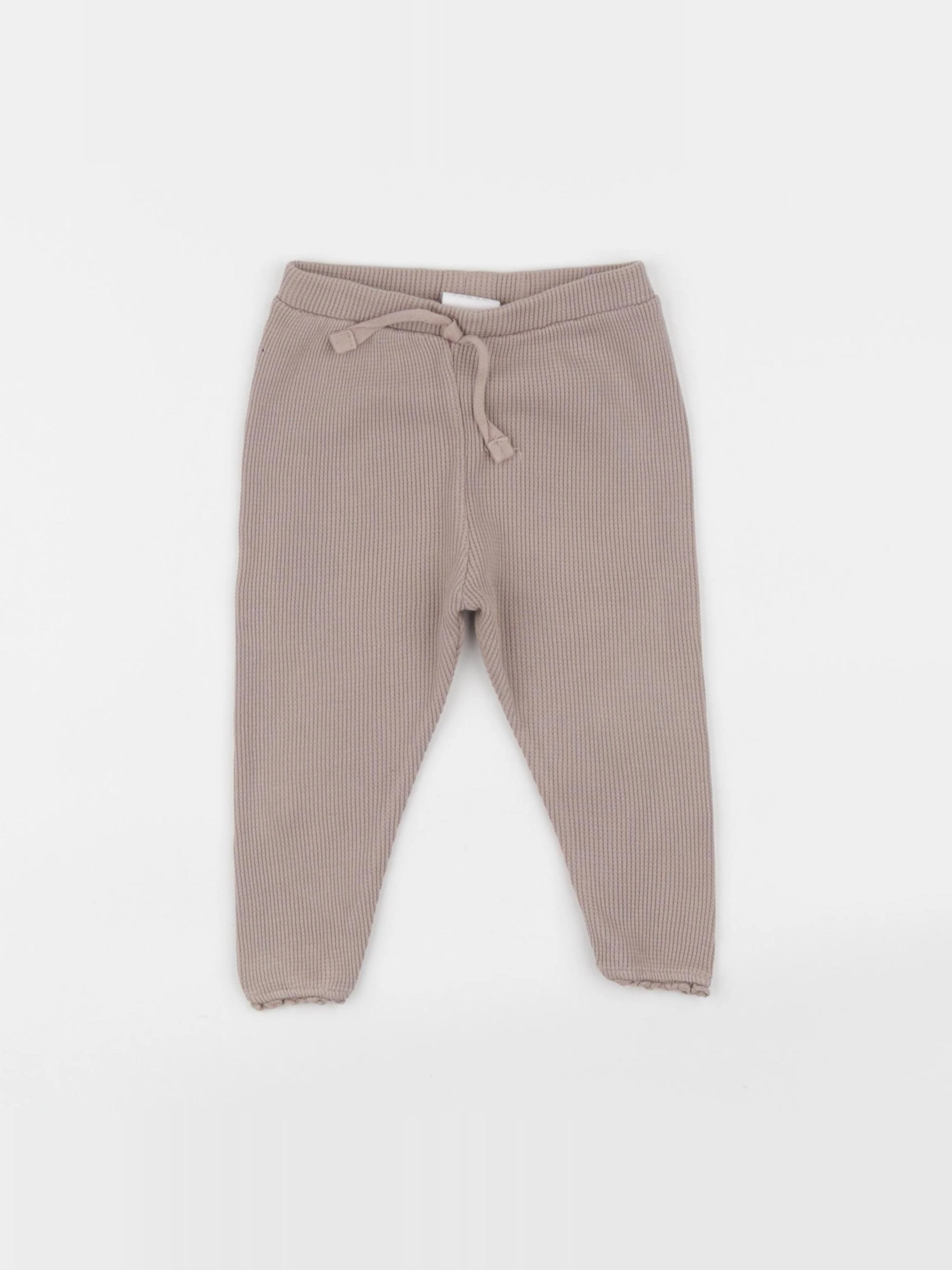 Zara - legging beige - 6/9 mois