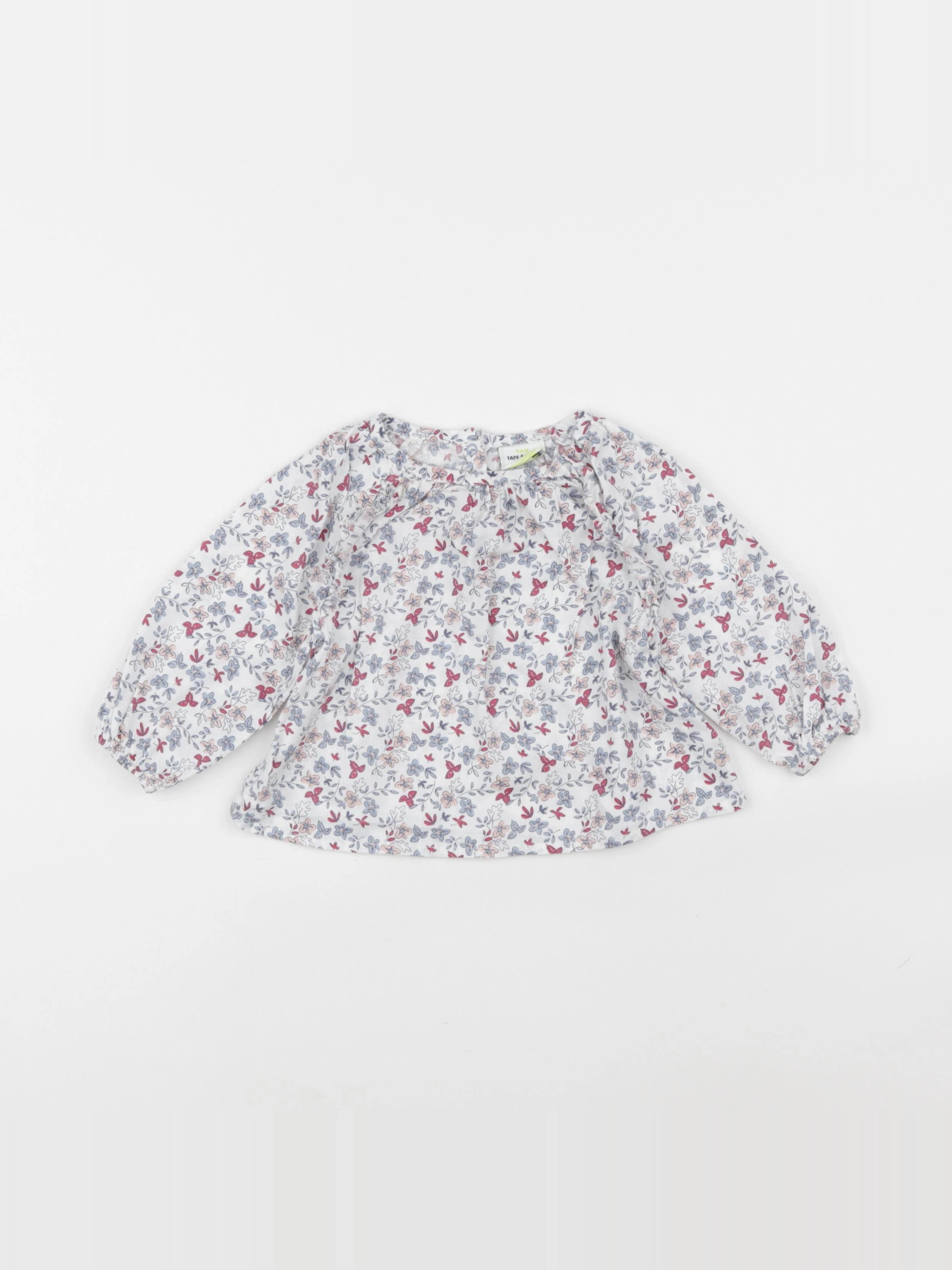 Tape à l'oeil - blouse bleu - 6 mois