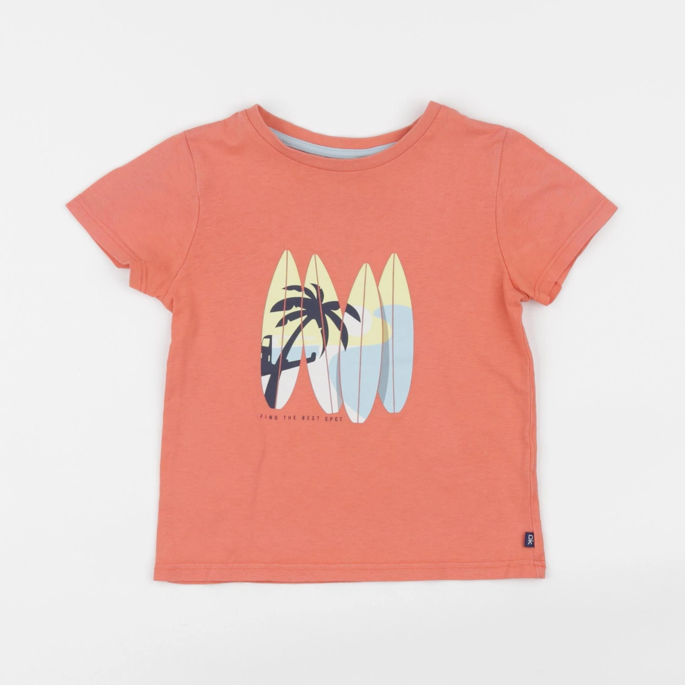 Okaidi - tee-shirt orange - 3 ans