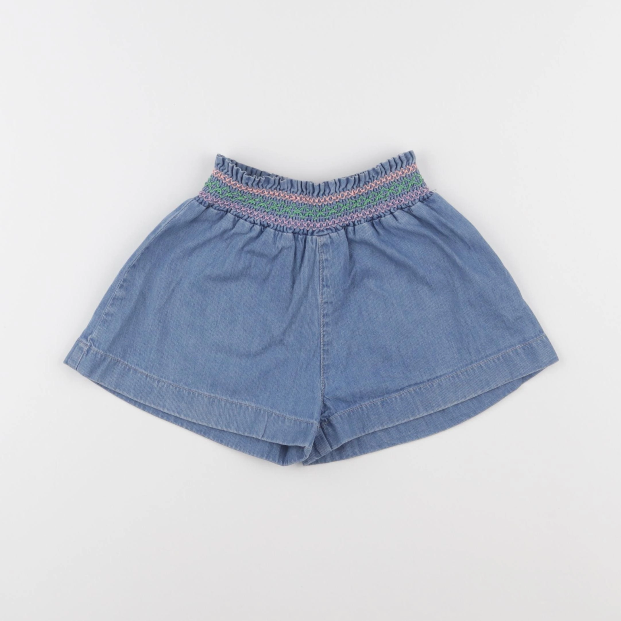 Monoprix - short bleu - 3 ans