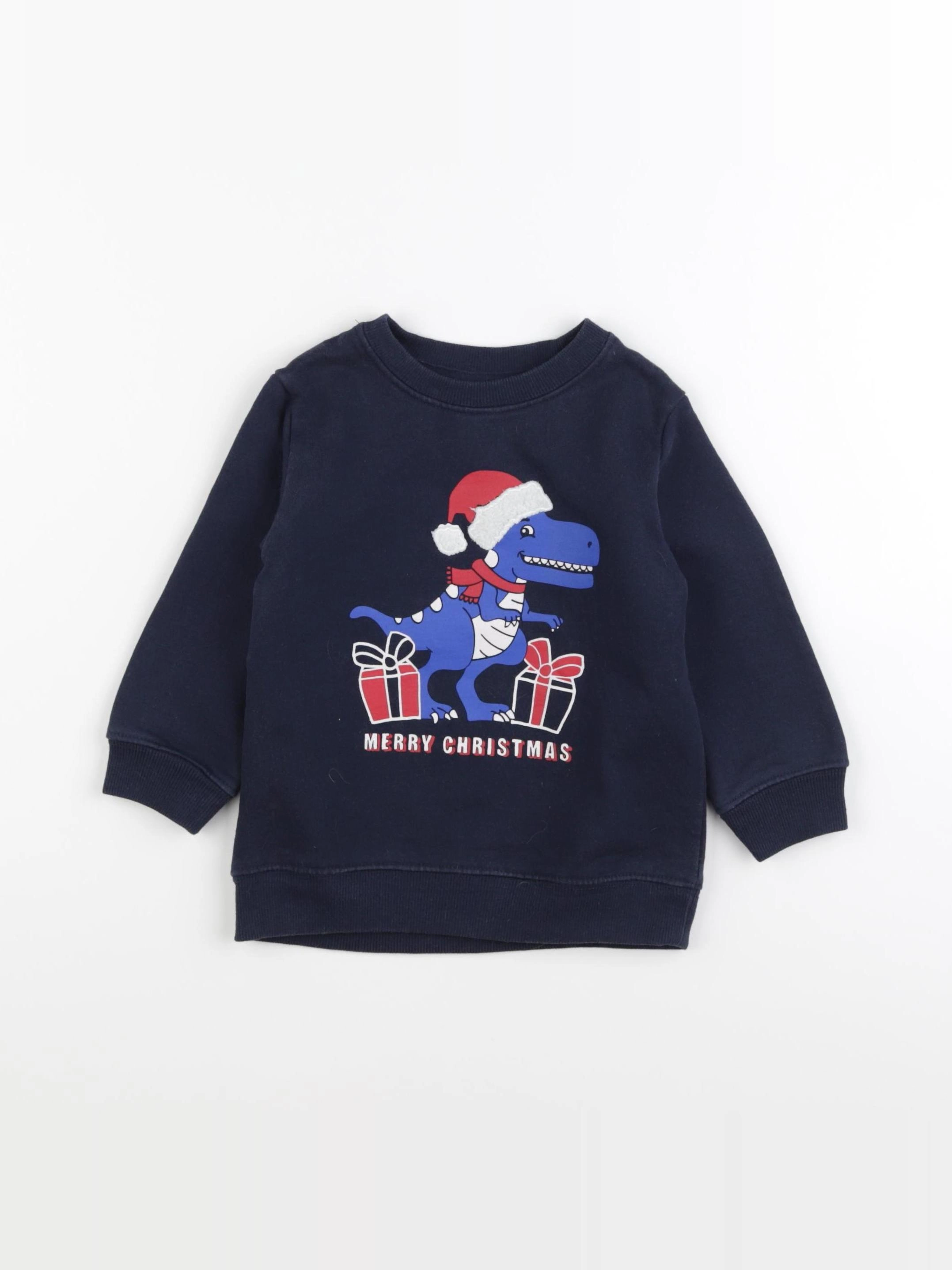 Vertbaudet - sweat bleu - 3 ans