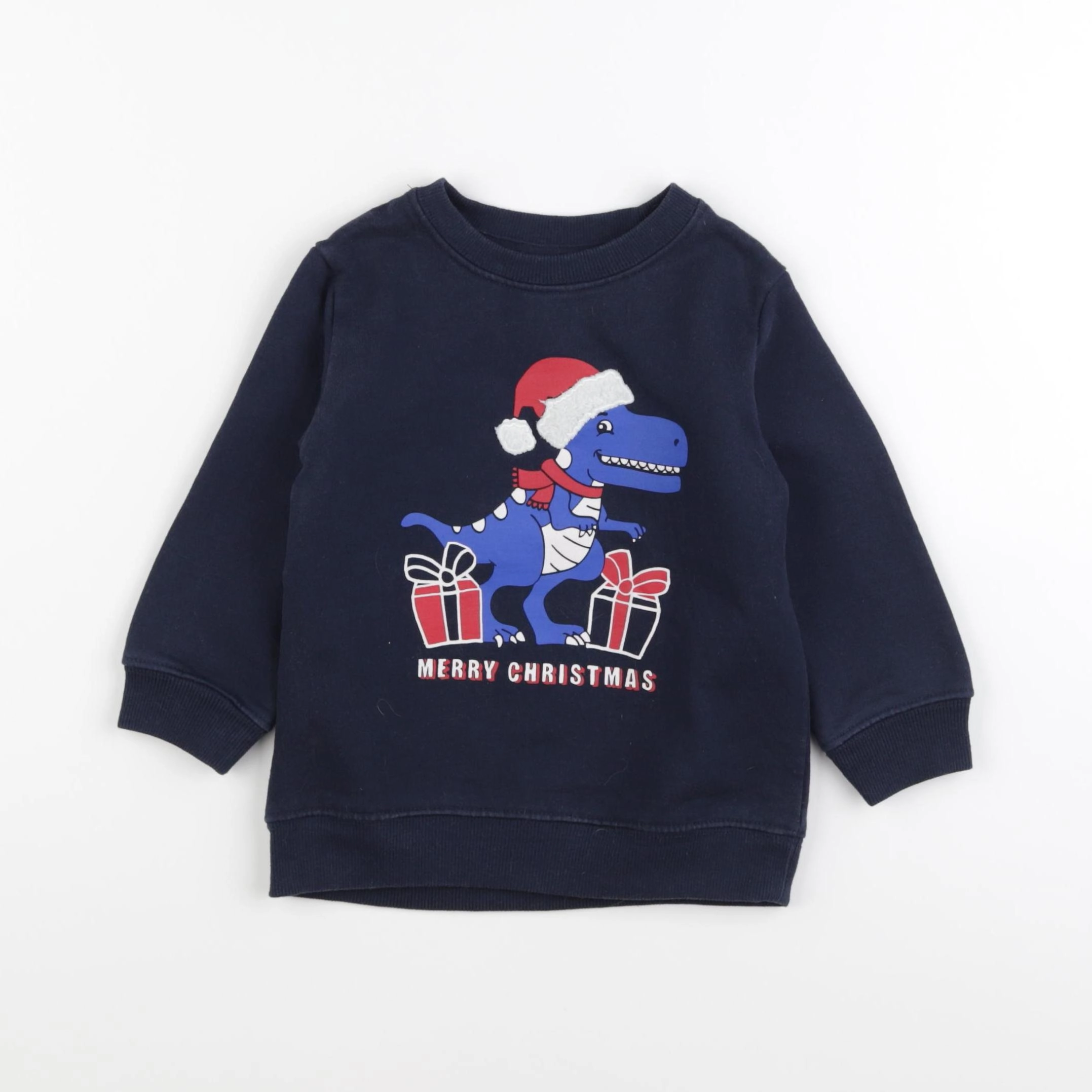 Vertbaudet - sweat bleu - 3 ans