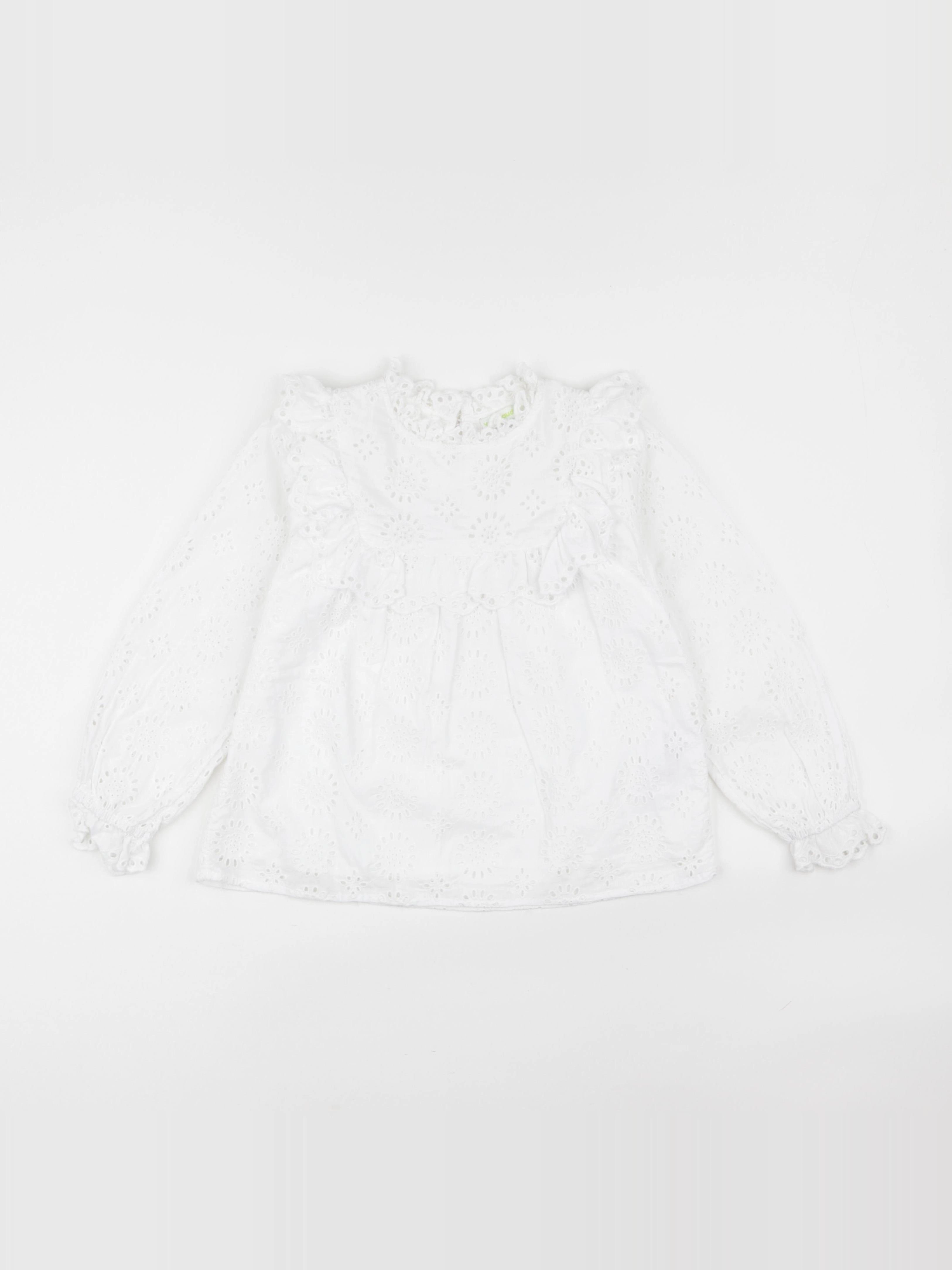 Vertbaudet - blouse blanc - 8 ans