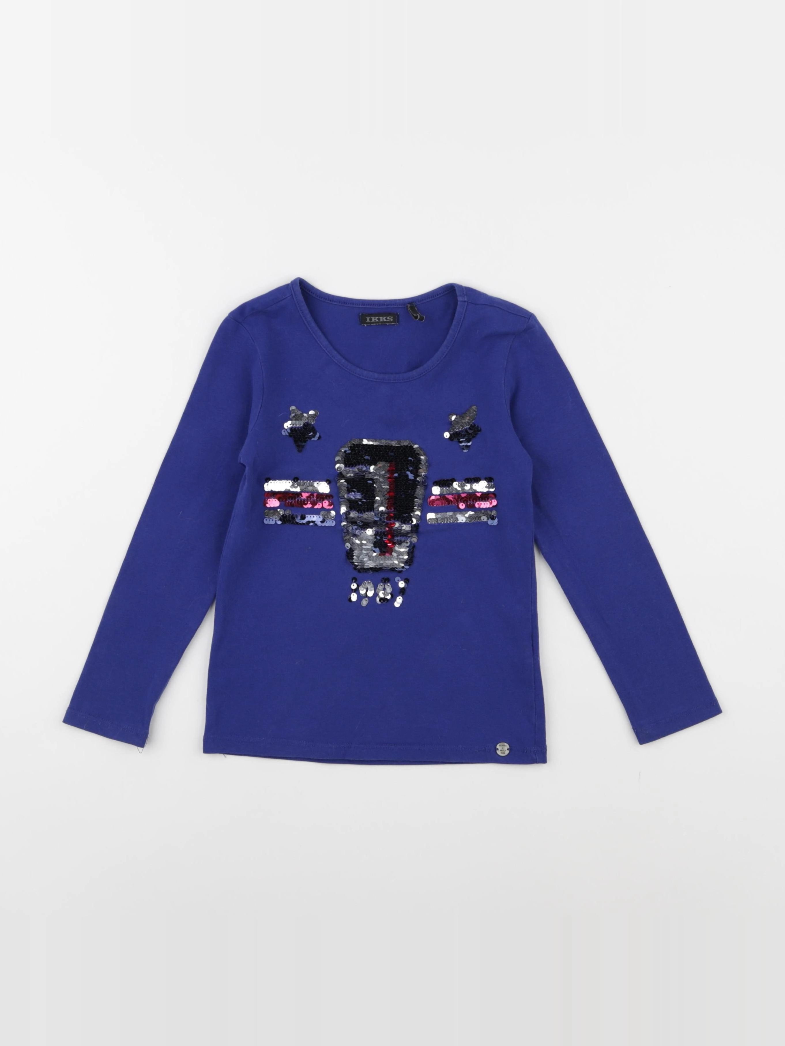 IKKS - tee-shirt bleu - 5 ans
