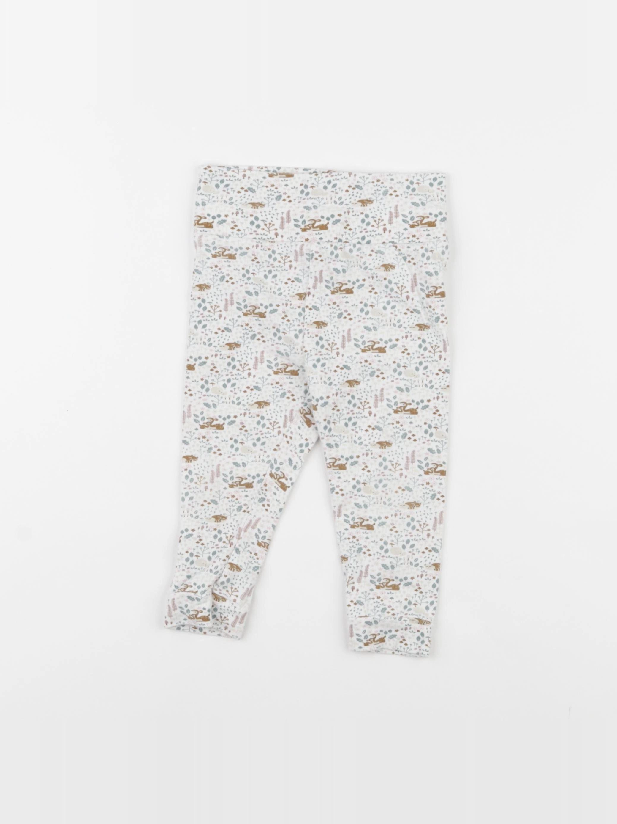 Vertbaudet - legging blanc - 18 mois