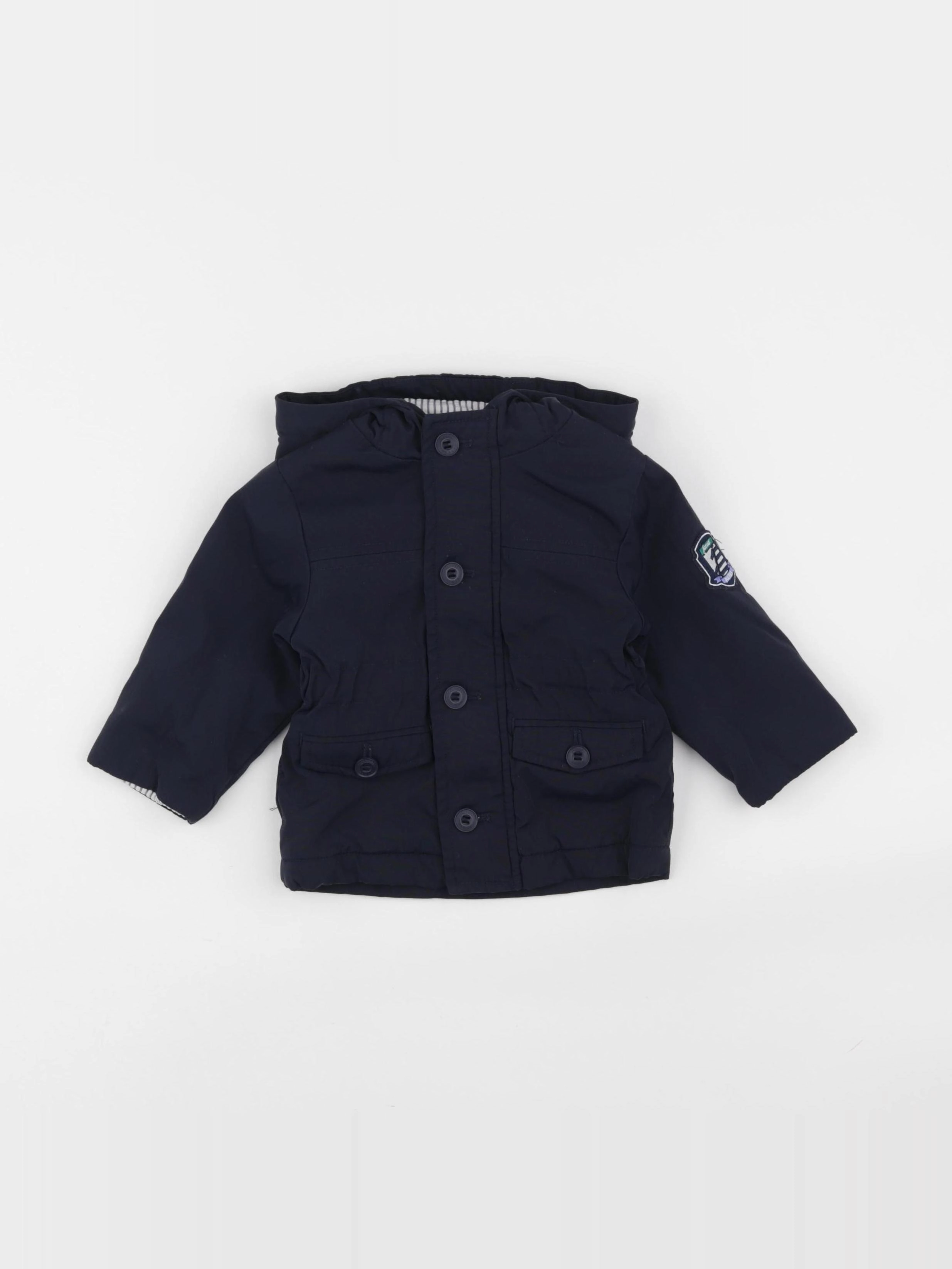 Jacadi - imperméable bleu - 6 mois