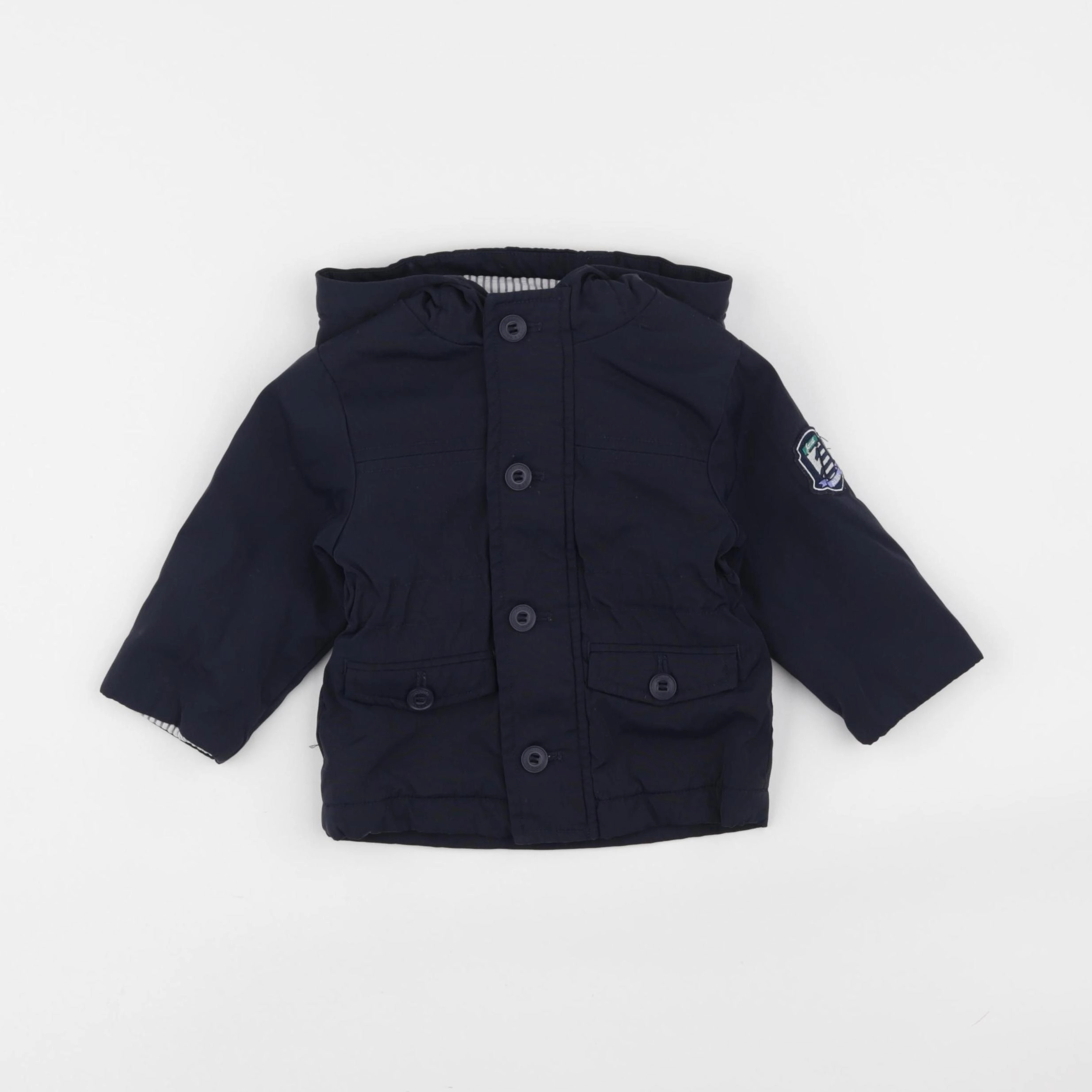 Jacadi - imperméable bleu - 6 mois