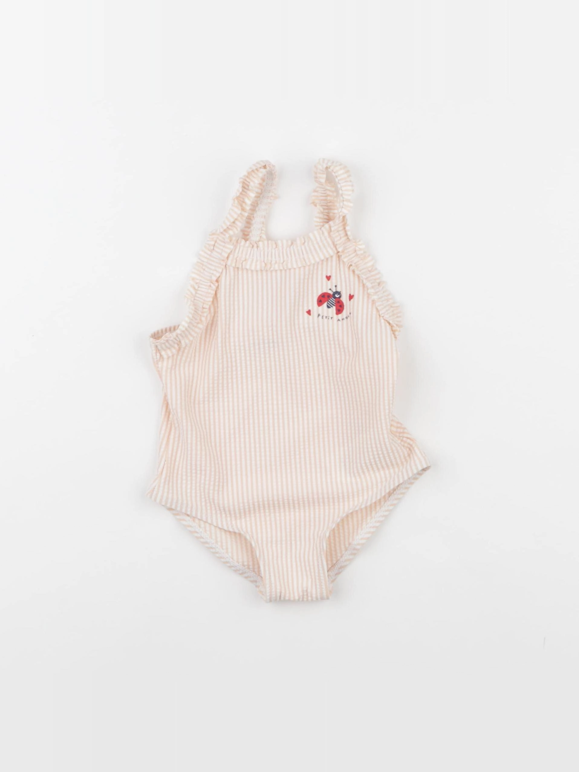 Vertbaudet - maillot de bain rose - 18 mois