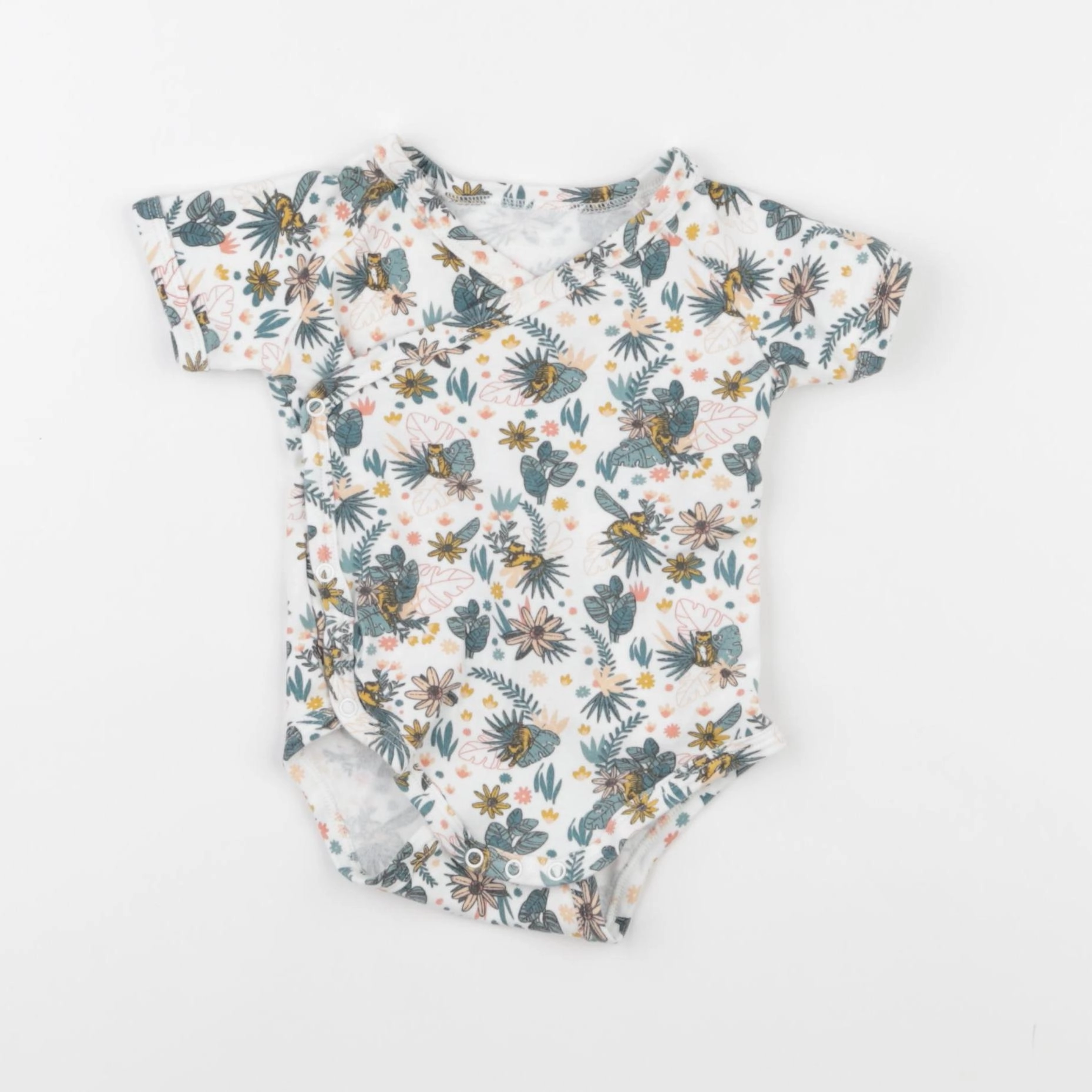 Vertbaudet - body blanc - 6 mois