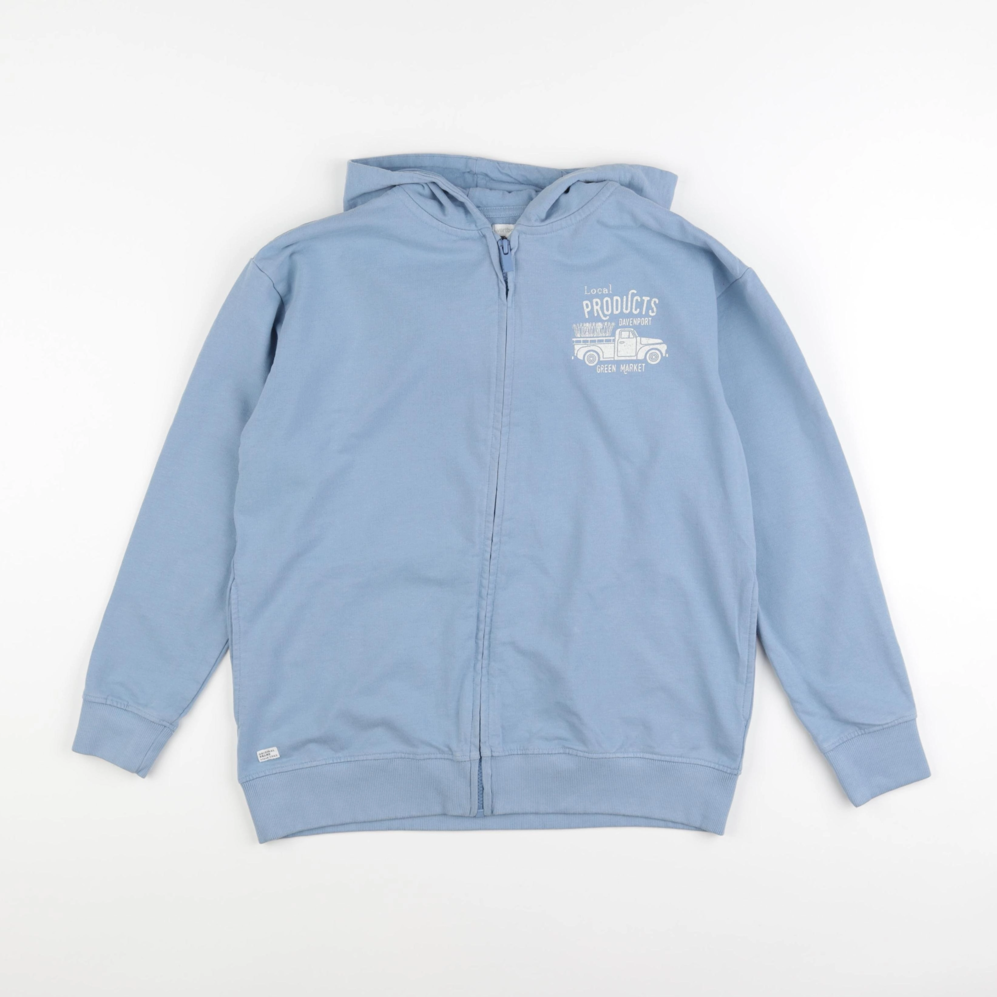 Vertbaudet - sweat bleu - 14 ans