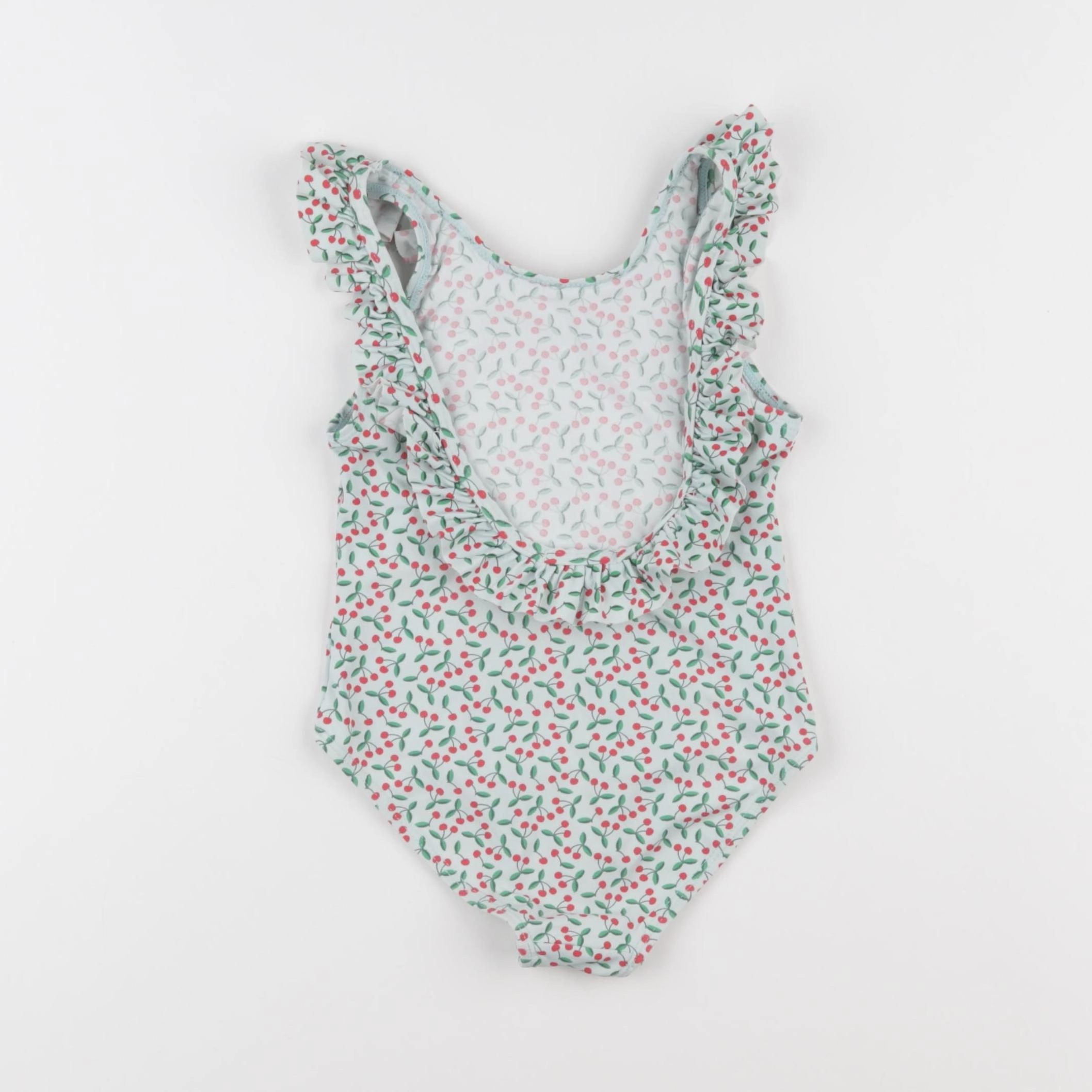Monoprix - maillot de bain vert - 4 ans