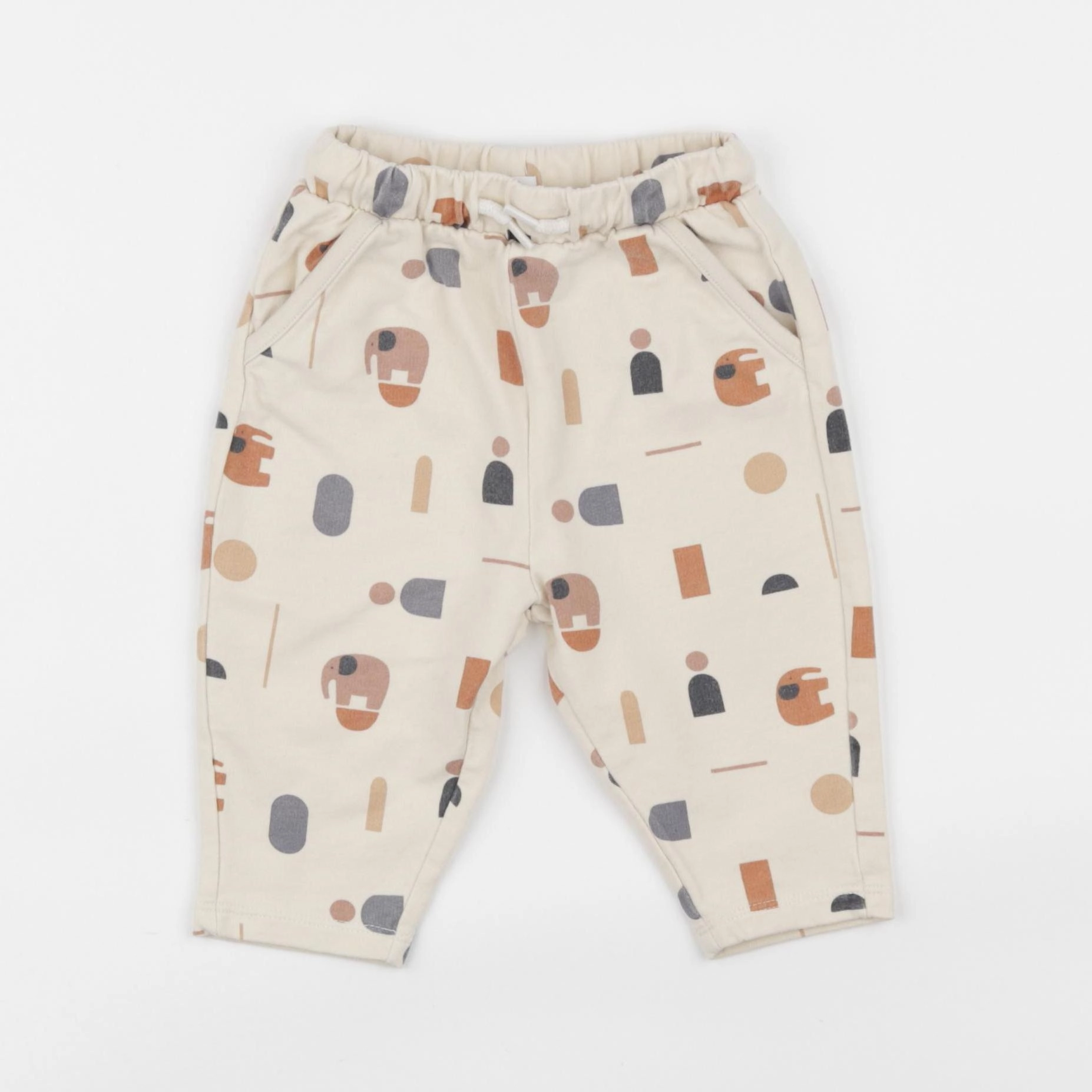 Vertbaudet - jogging beige - 9 mois