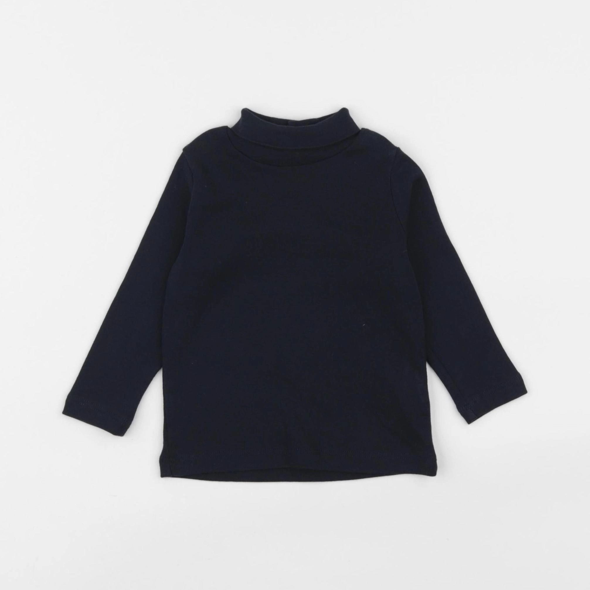 Boutchou - sous-pull bleu - 9 mois