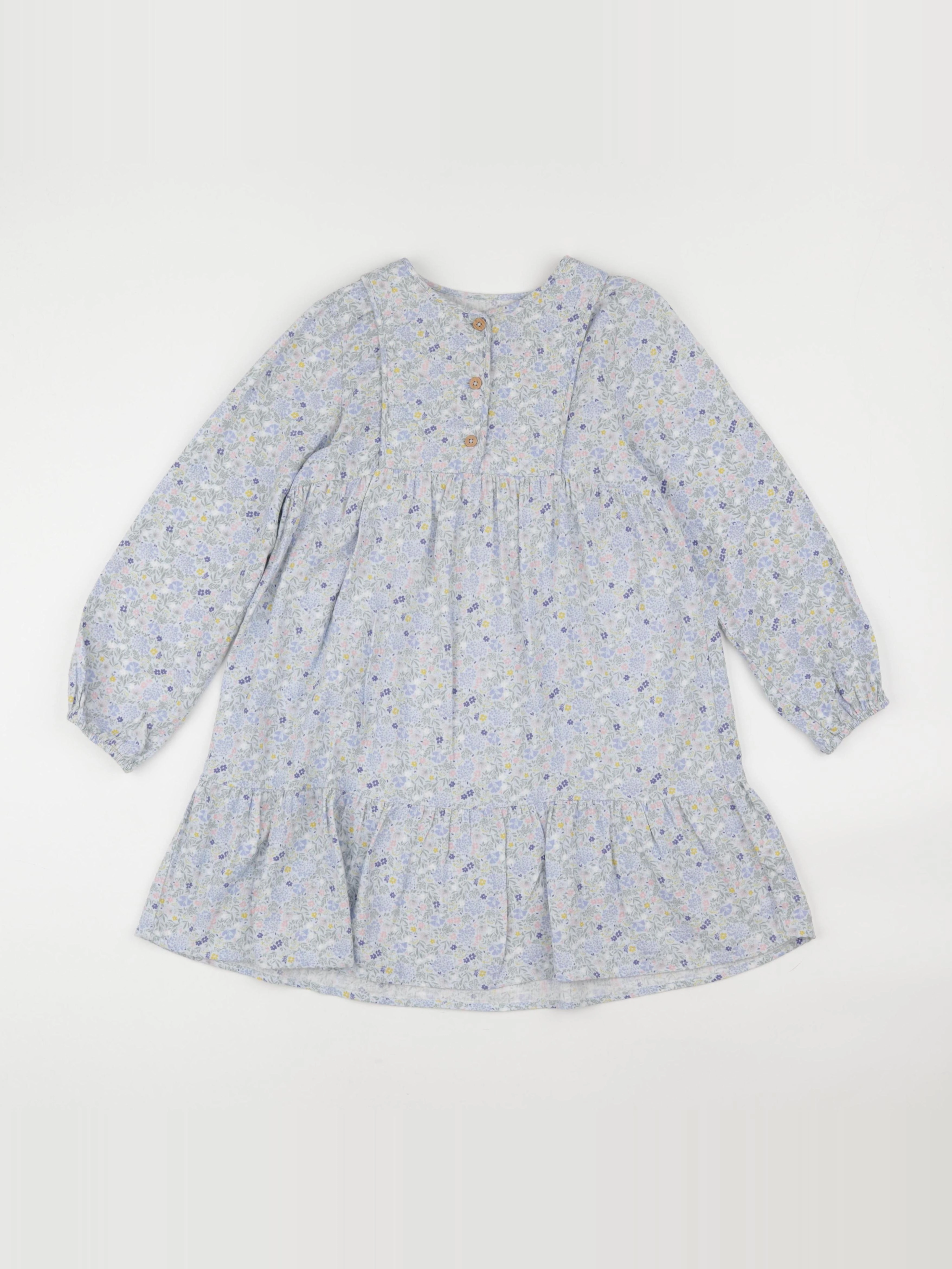 Vertbaudet - robe multicolore - 9 ans